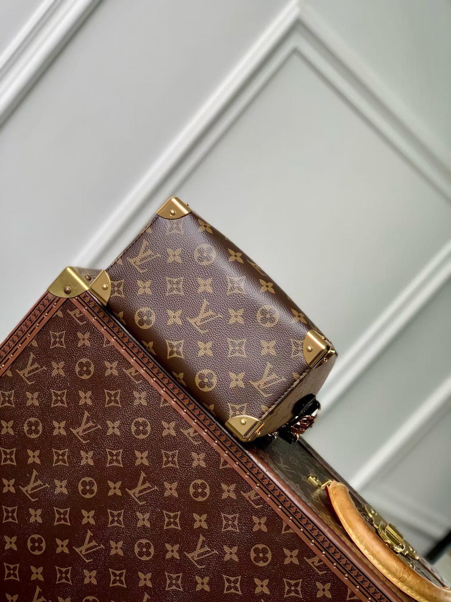 Louis Vuitton Speedy Trunk Handbag M13146 - Image 7