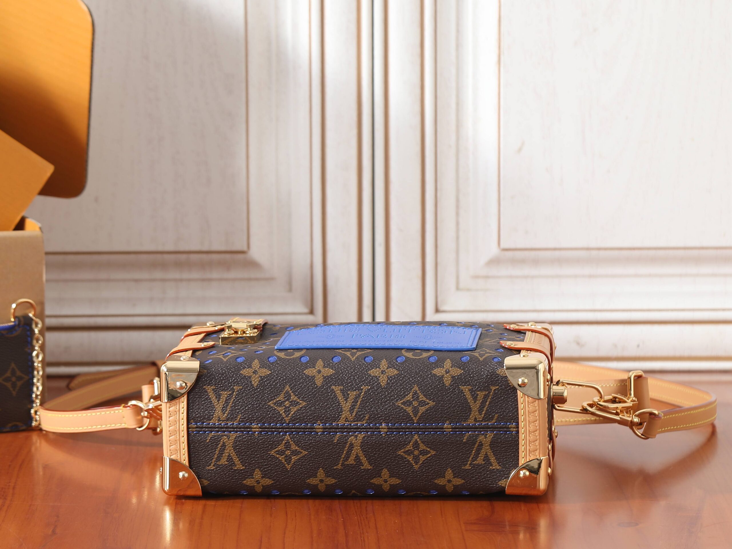 Side Trunk Medium Handbag in Monogram Canvas - Image 7
