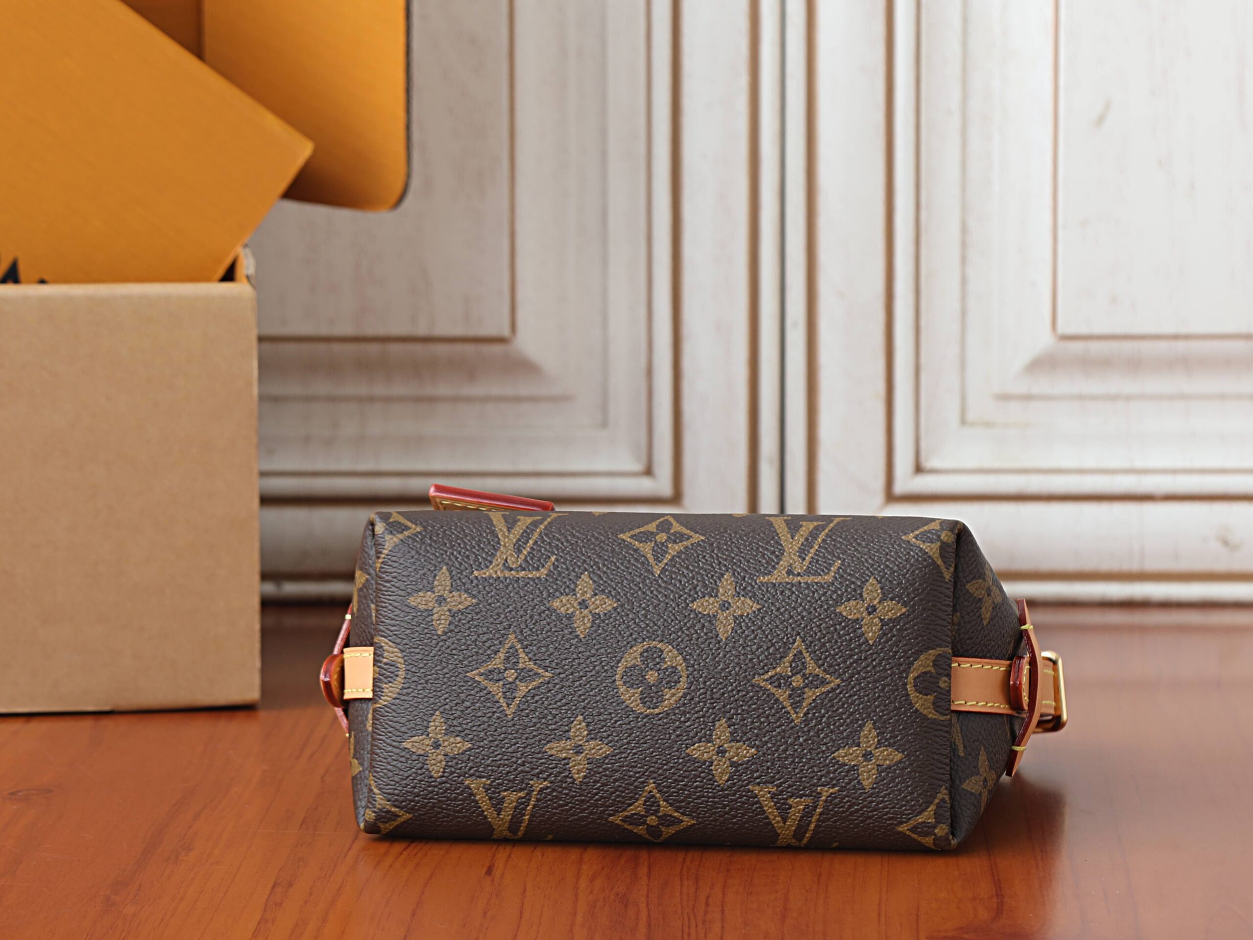 Louis Vuitton Nano CarryAll Monogram Canvas Crossbody Bag - Image 7