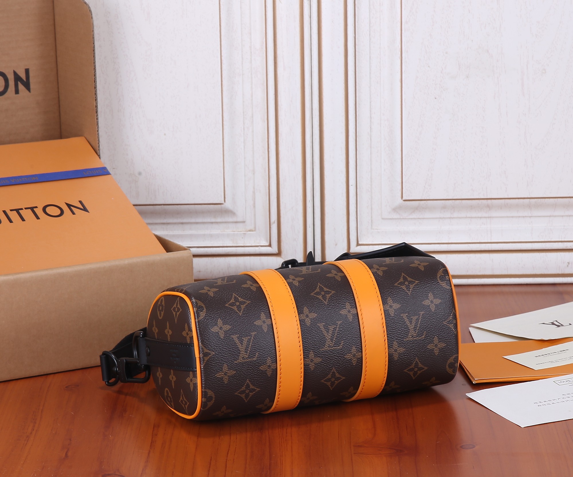 Louis Vuitton Keepall Bandouliere 25 Monogram Macassar - Image 7