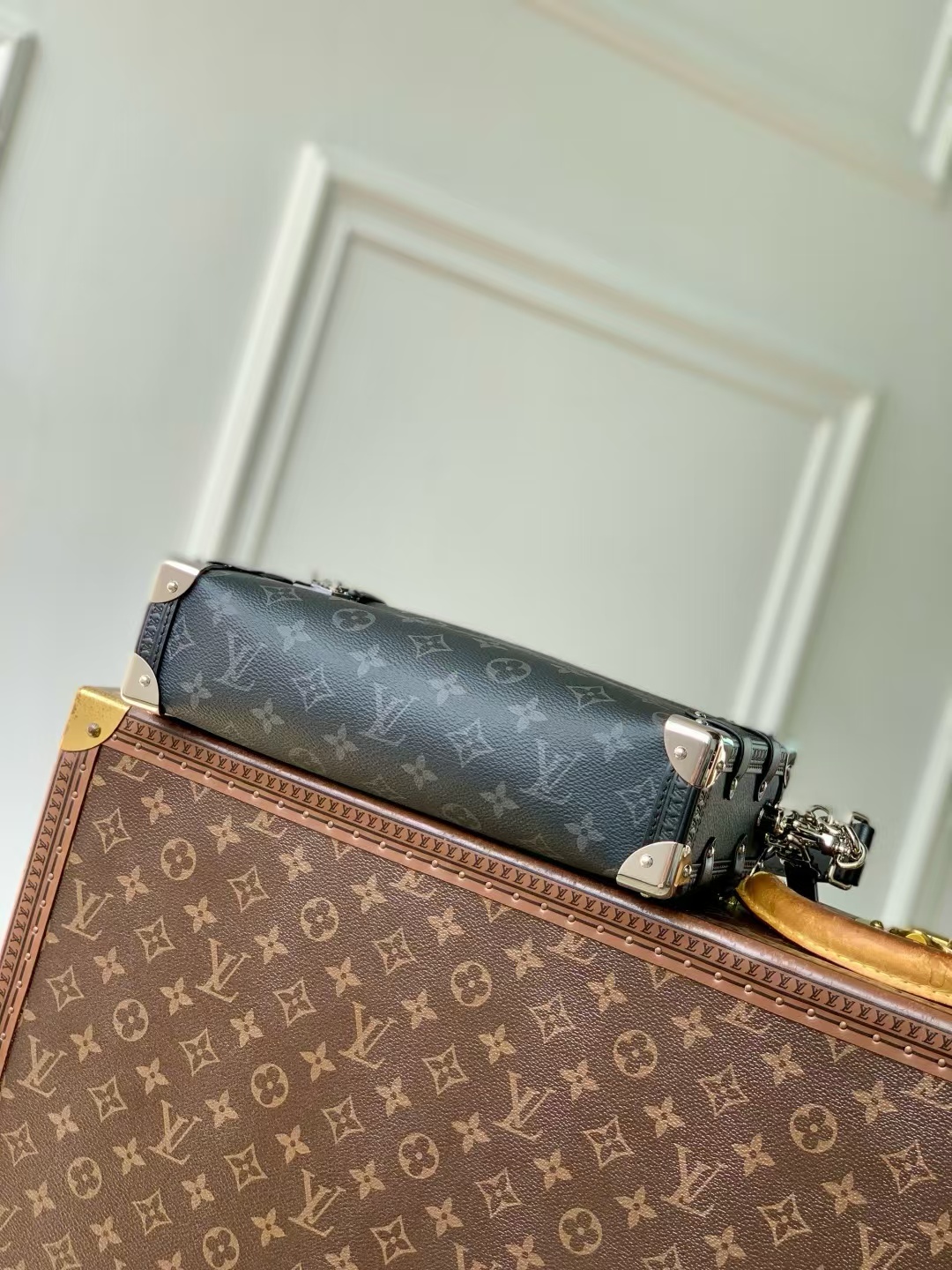 Louis Vuitton Side Trunk East West Crossbody Bag - Image 7