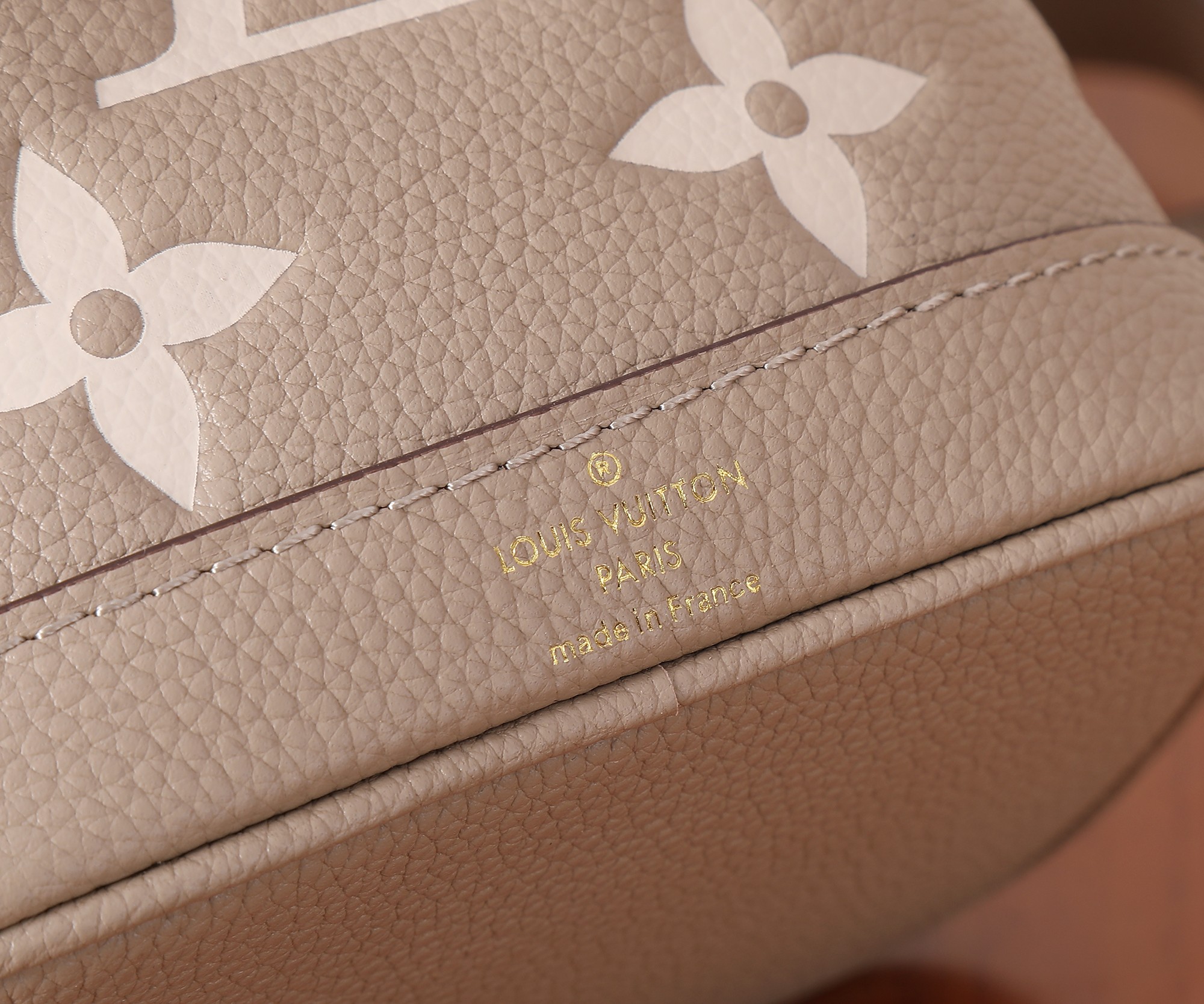 Louis Vuitton Nano Noé Monogram Empreinte Leather Crossbody Bag - Image 7