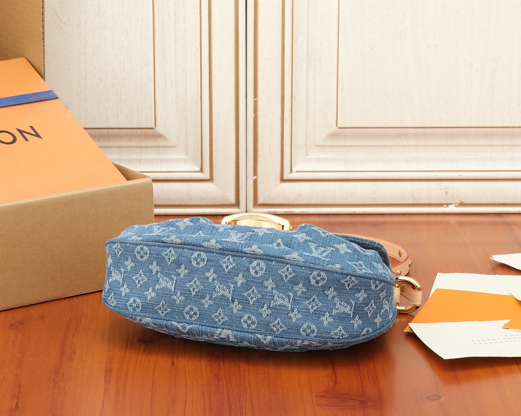 Louis Vuitton Sunset Monogram Denim Crossbody Bag M46829 - Image 7