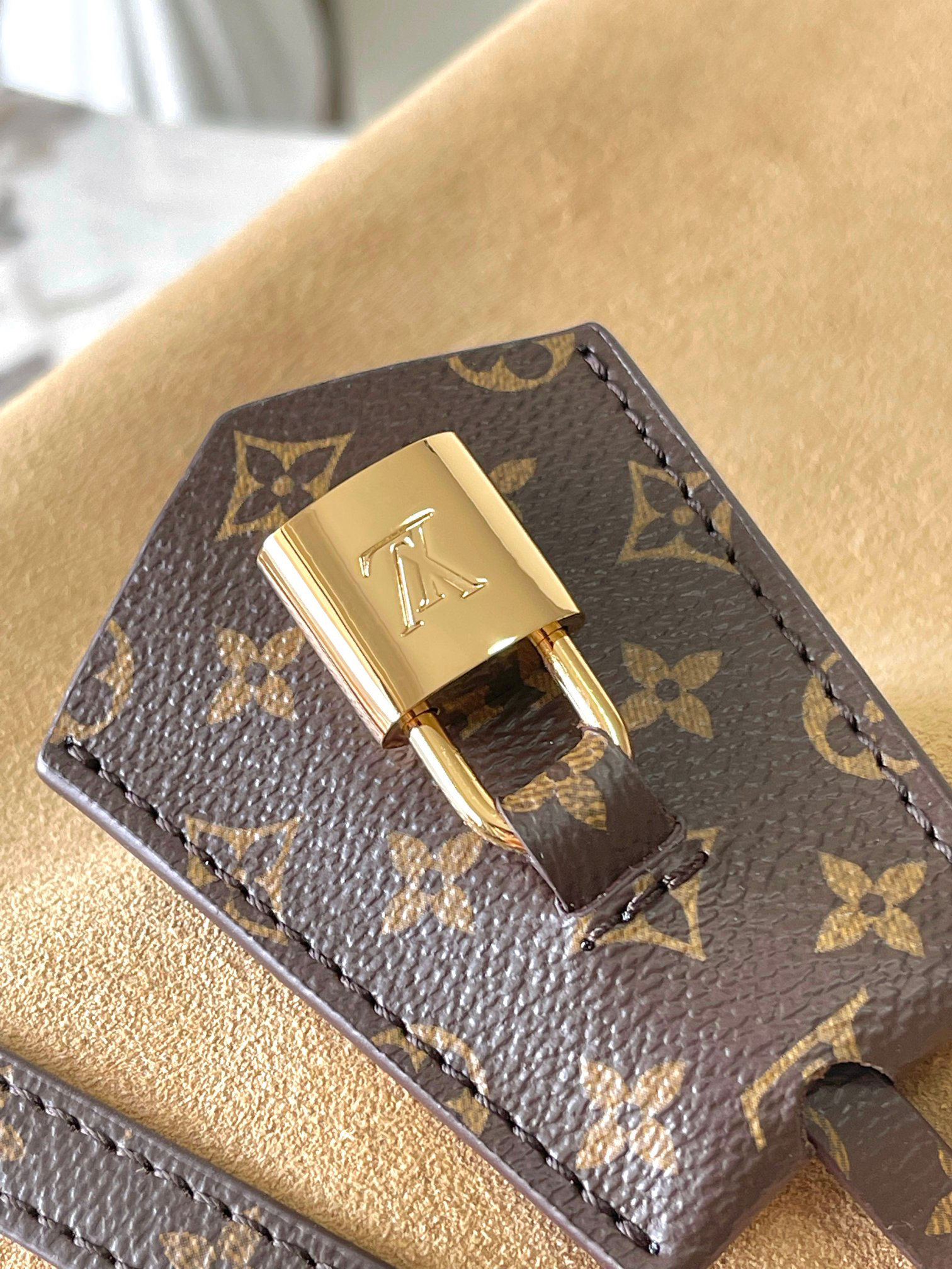 Louis Vuitton Express Medium Shoulder Bag M26358, Apricot - Image 7