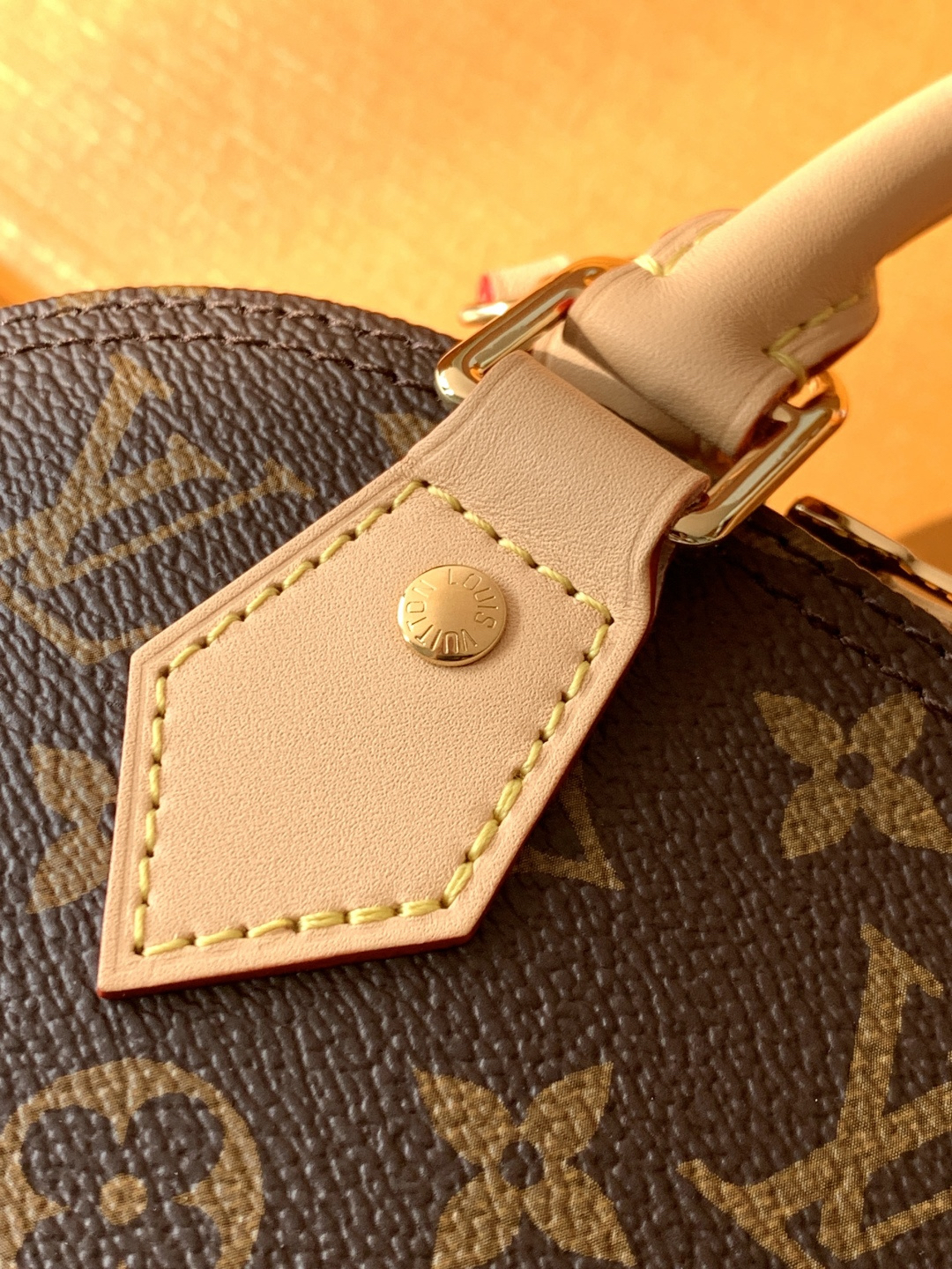 Louis Vuitton Alma BB Handbag in Damier Ebene Canvas - Image 7