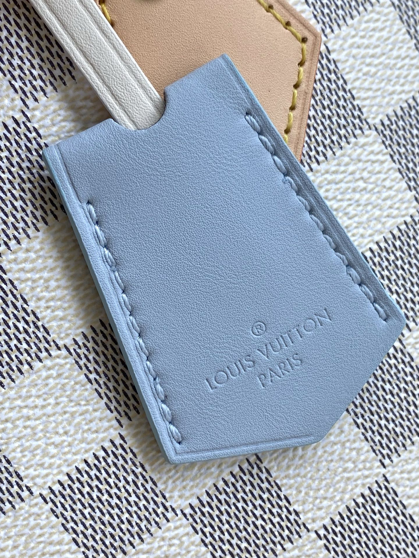 Louis Vuitton Speedy Bandoulière 30 Handbag in Damier Azur Canvas - Image 7