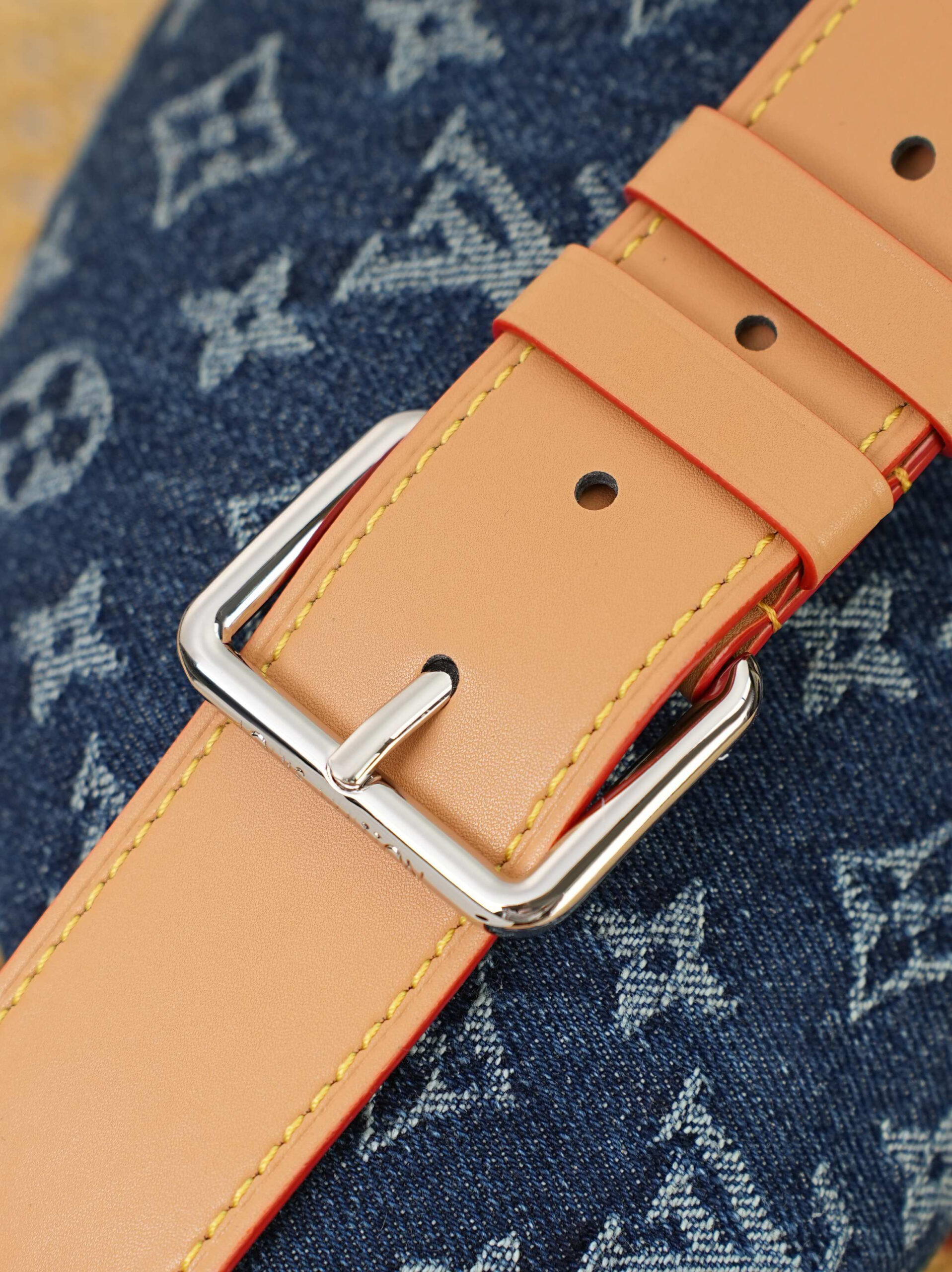 Louis Vuitton Rush Monogram Shadow Denim Belt Bag - Image 7
