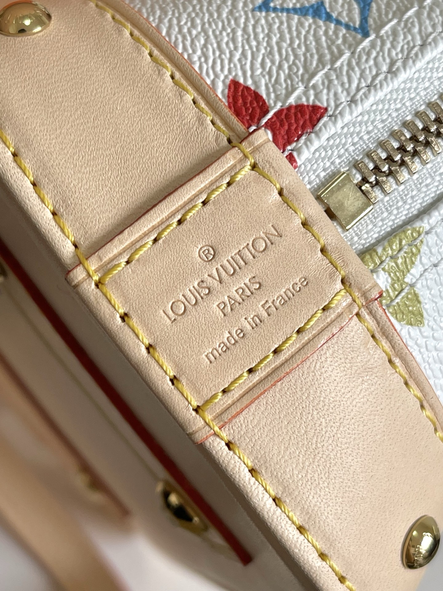 Louis Vuitton Alma BB Handbag in Louis Vuitton x Takashi Murakami Monogram - Image 7