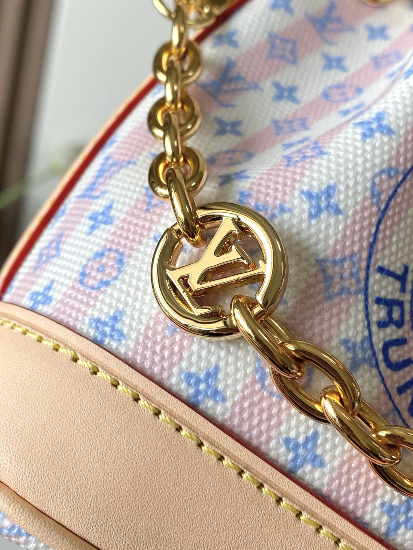 Louis Vuitton Nano Noe M29029 Pink Canvas Handbag - Image 7