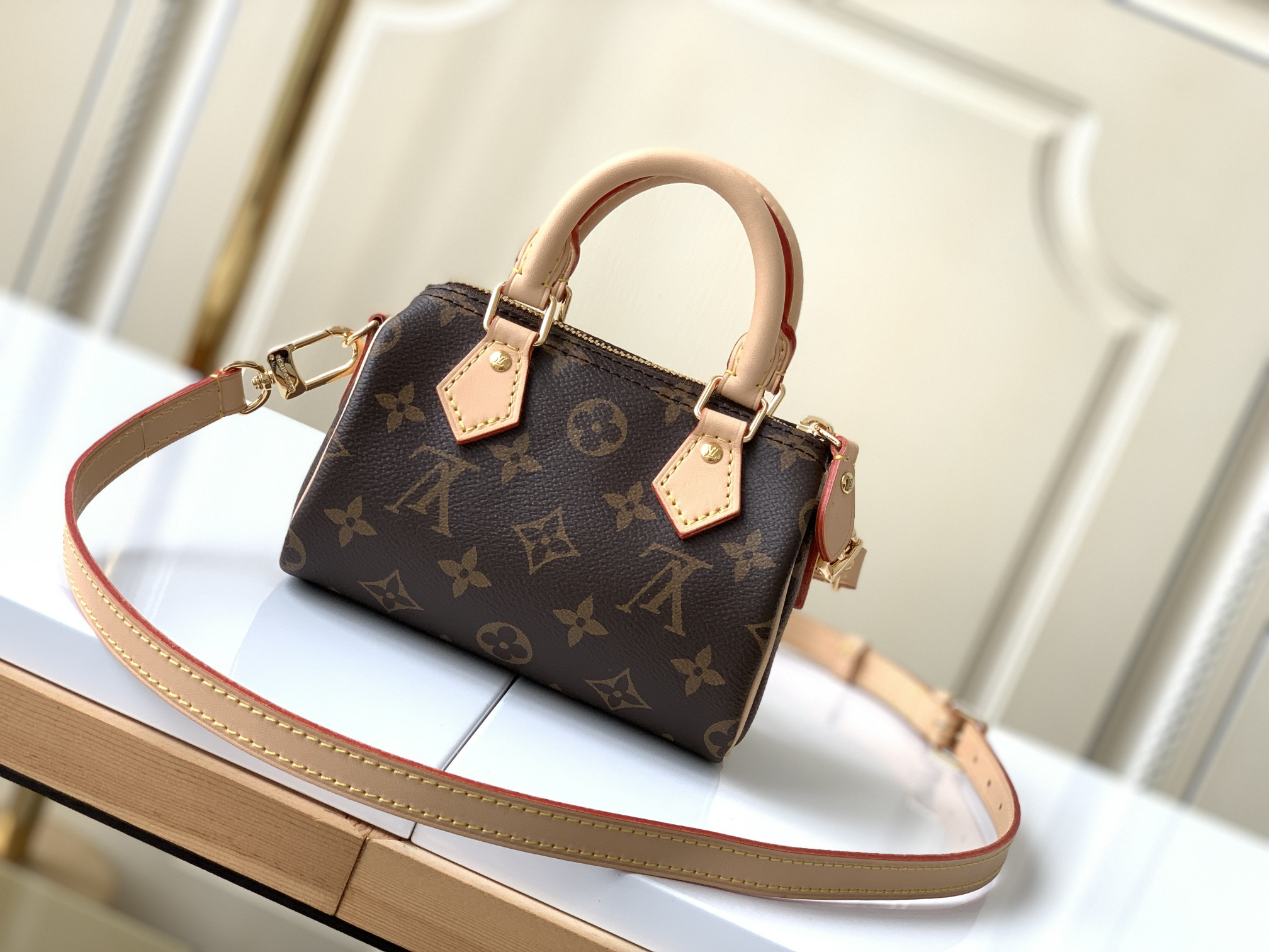 Louis Vuitton Nano Speedy Bag M81085 - Image 7