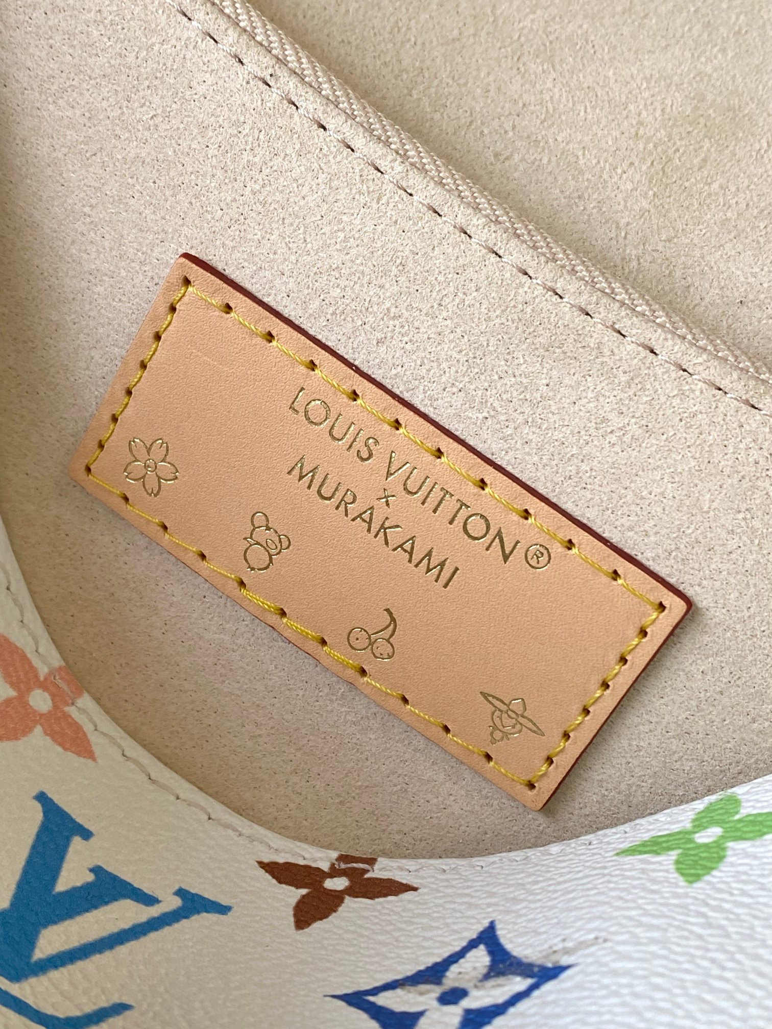 Louis Vuitton x Takashi Murakami Diane Bag M27866 White Multicolor - Image 7
