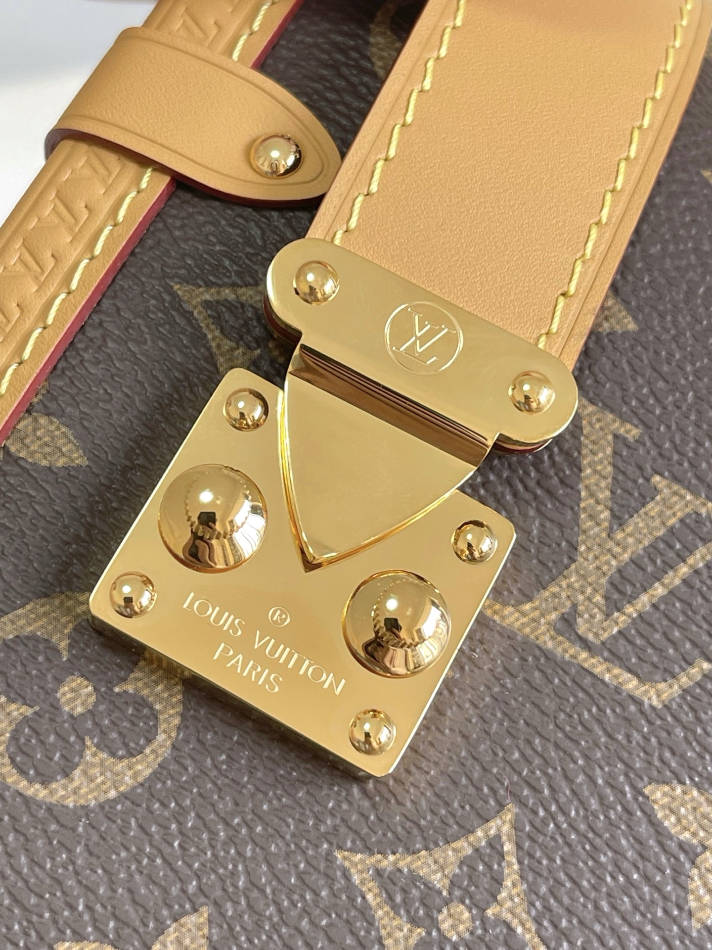 Louis Vuitton Side Trunk Monogram Canvas Shoulder Bag - Image 7
