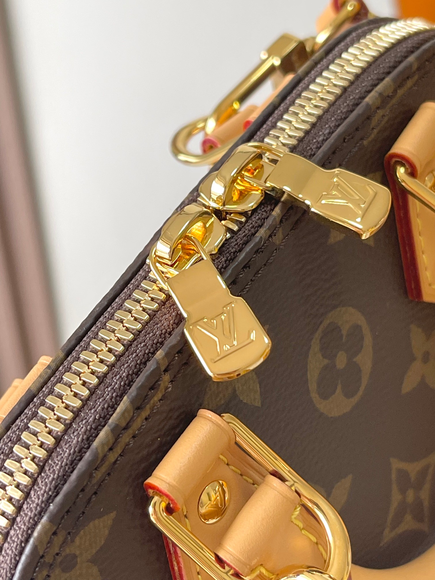 Louis Vuitton Nano Alma Monogram Crossbody Bag - Image 7