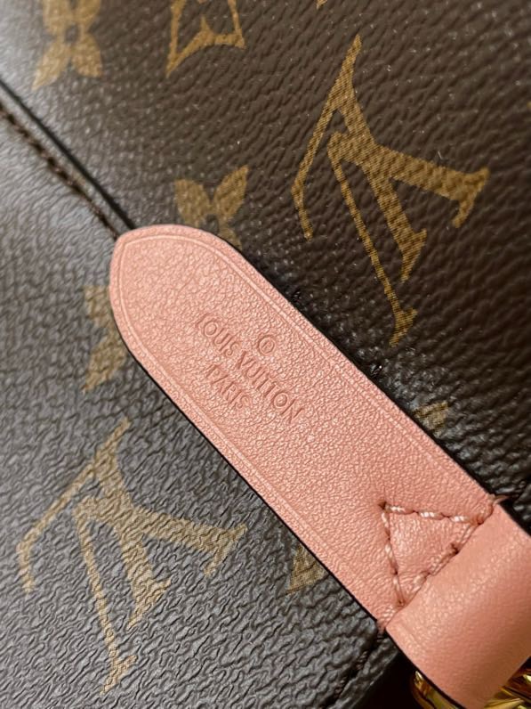 NÉONOÉ M44022 Pink Chip Handbag - Image 7