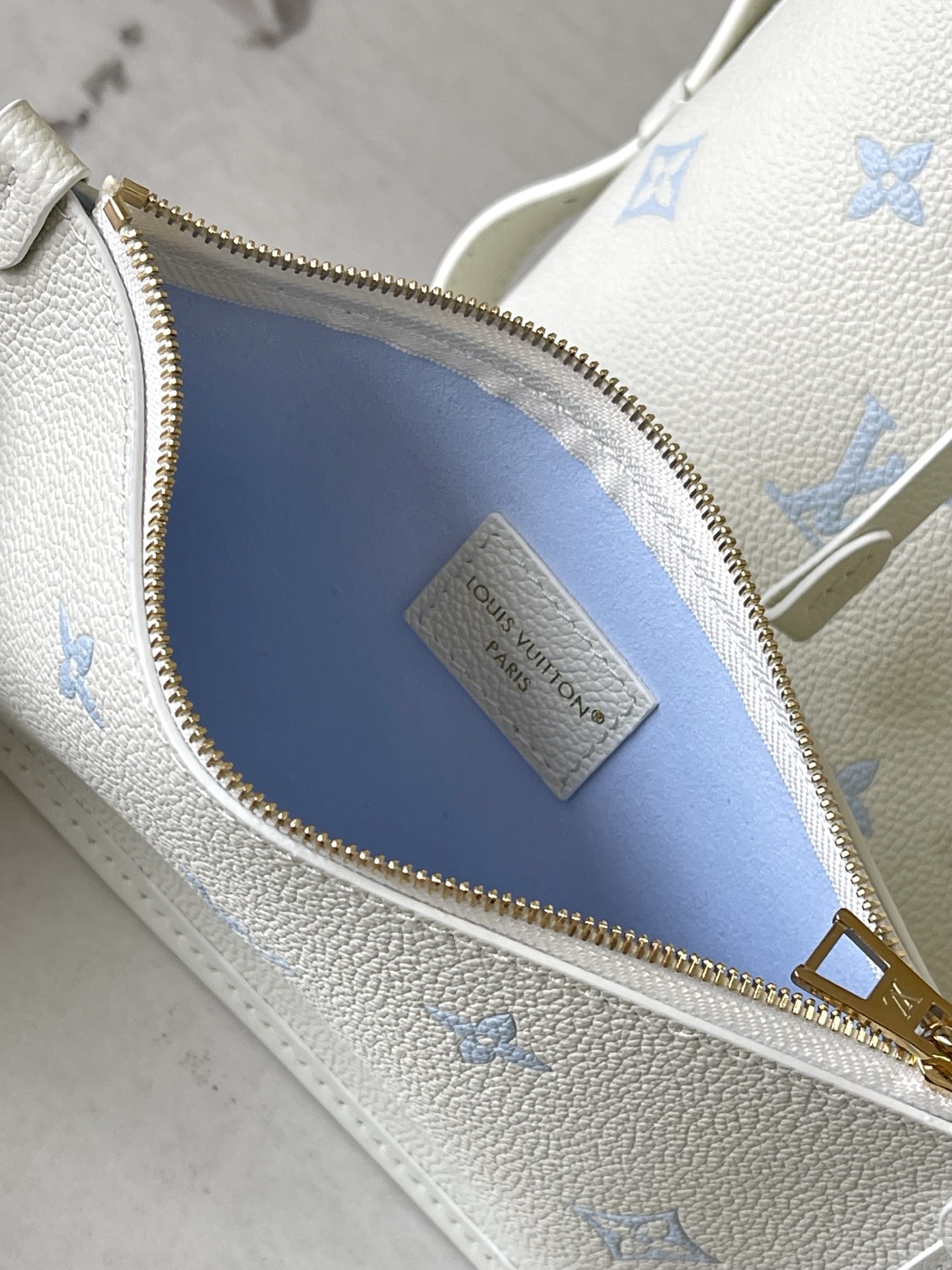 Louis Vuitton CarryAll Small Monogram Empreinte Leather Crossbody Bag - Image 7