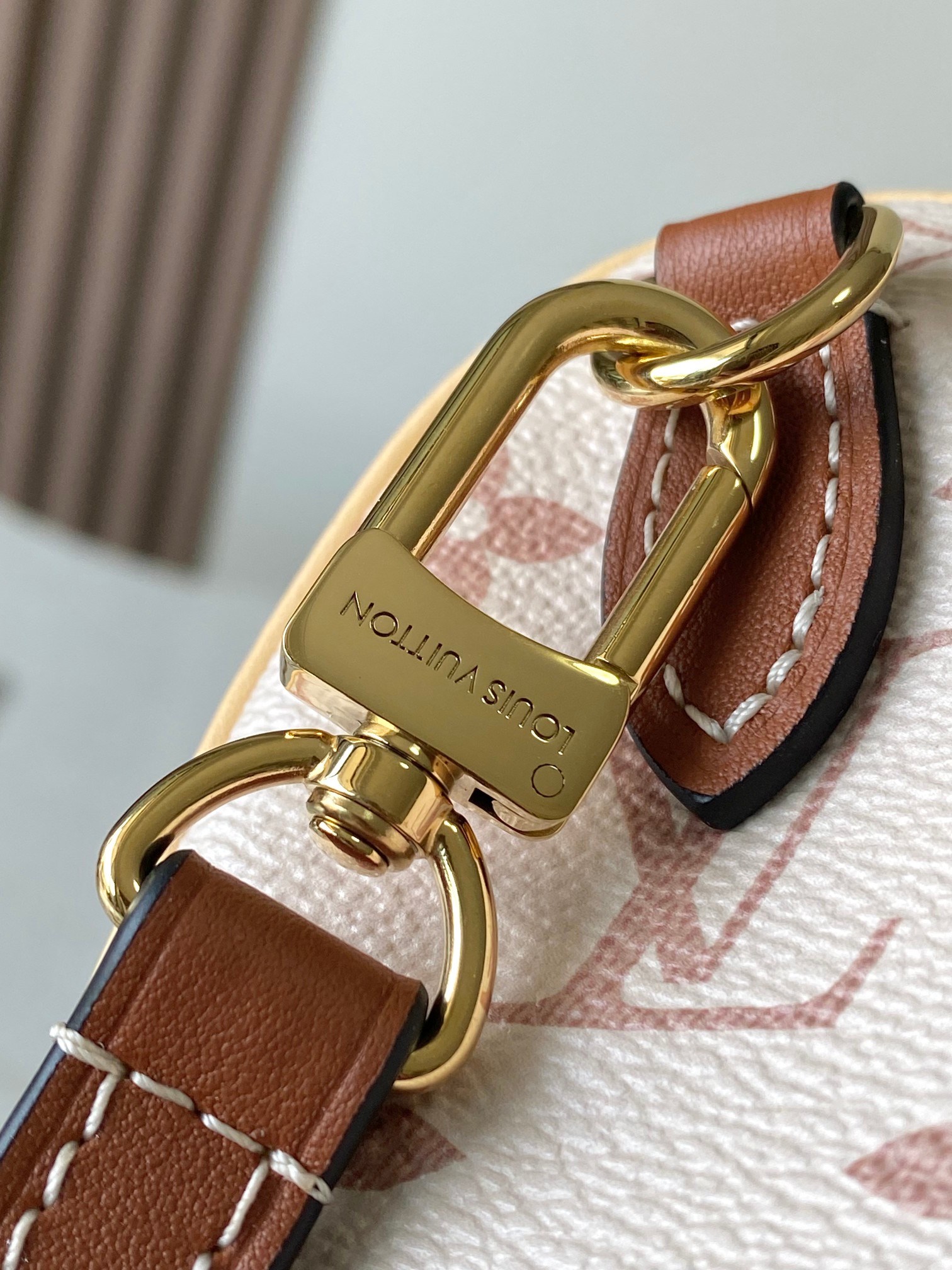 Louis Vuitton Nano Speedy Leather Crossbody Bag - Image 7