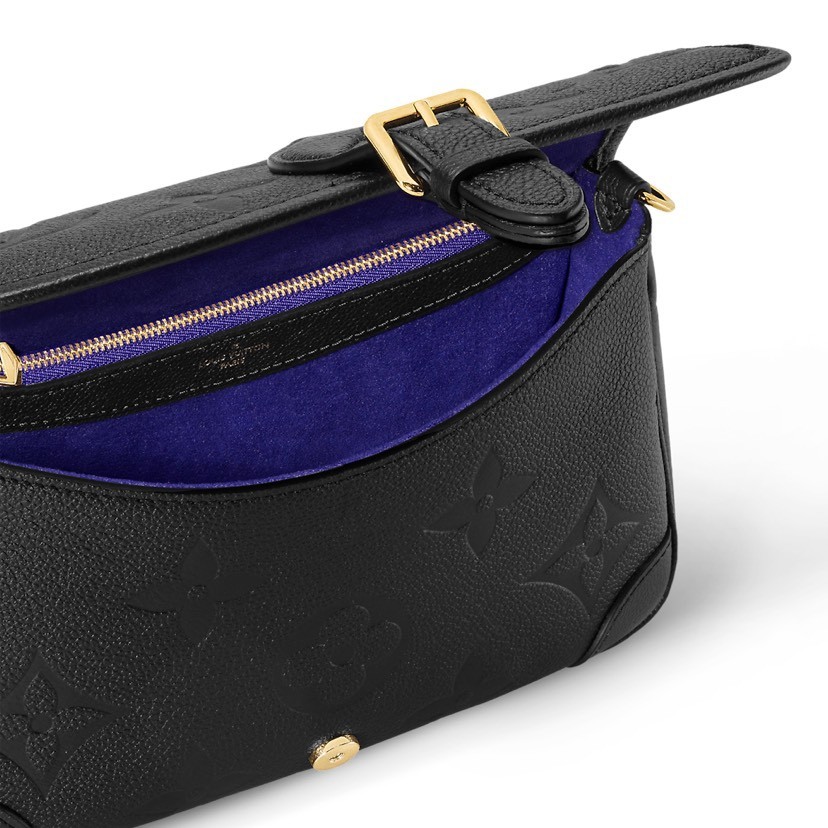Louis Vuitton Diane Handbag in Black Monogram Empreinte Leather - Image 7