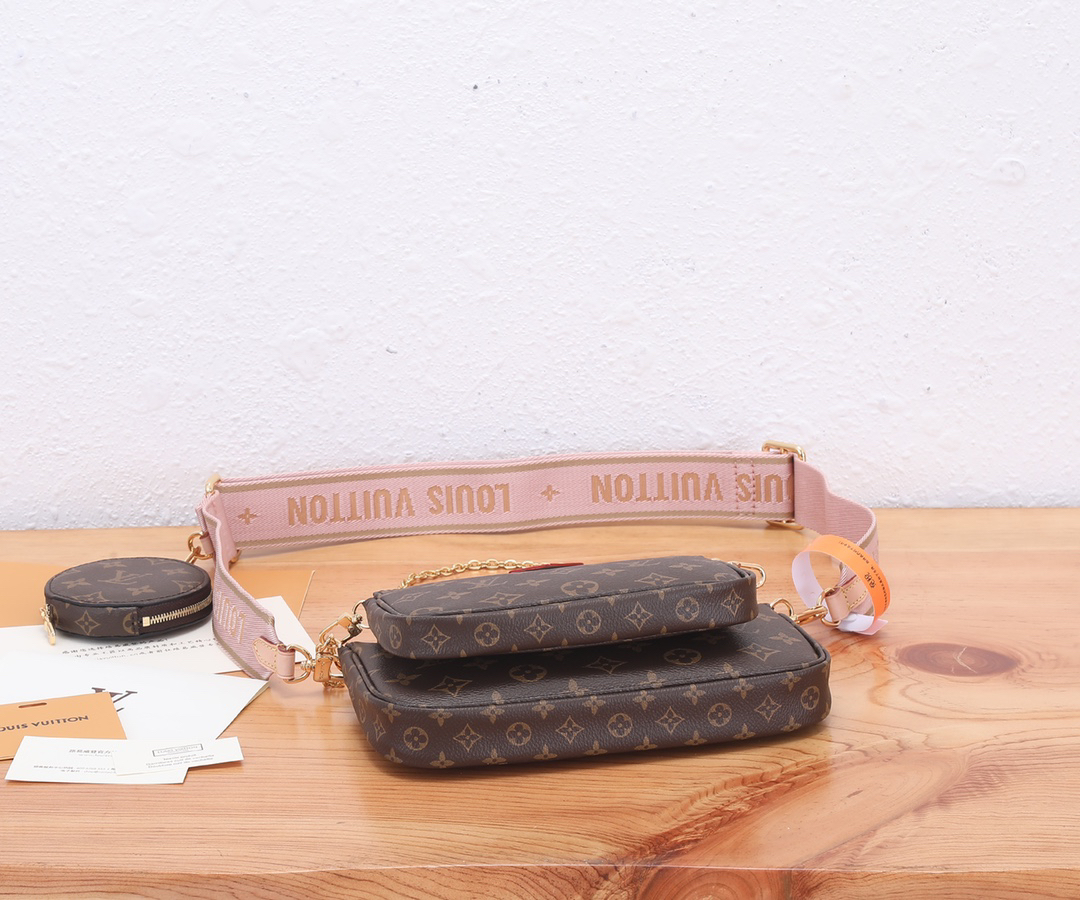 Louis Vuitton Multi Pochette Accessoires Crossbody Bag - Image 7