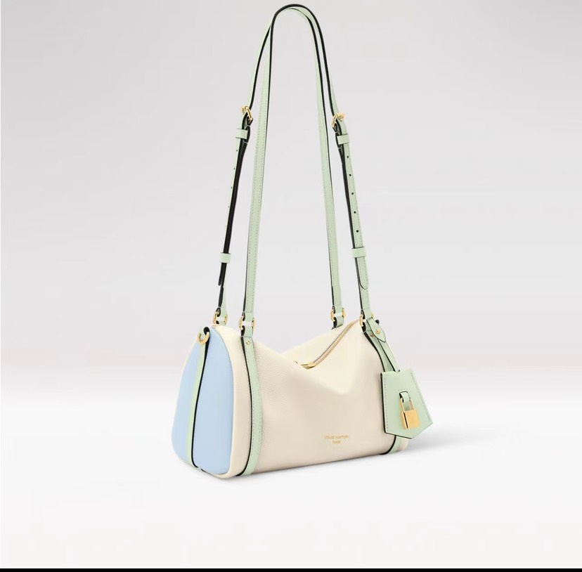 Exess Small Handbag in Monogram Leather - Image 7
