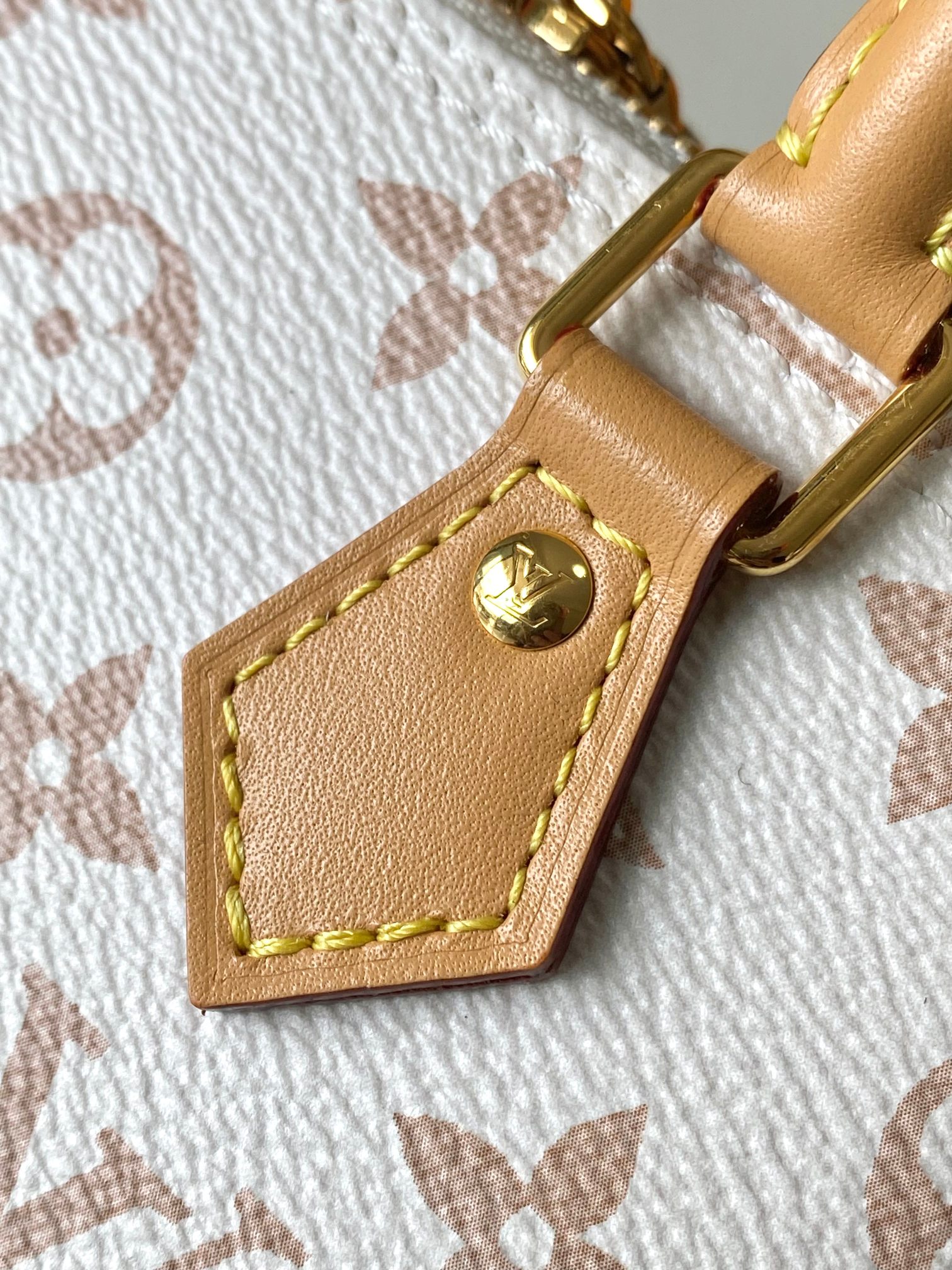 Louis Vuitton Nano Alma Handbag in Monogram Dune Canvas - Image 7