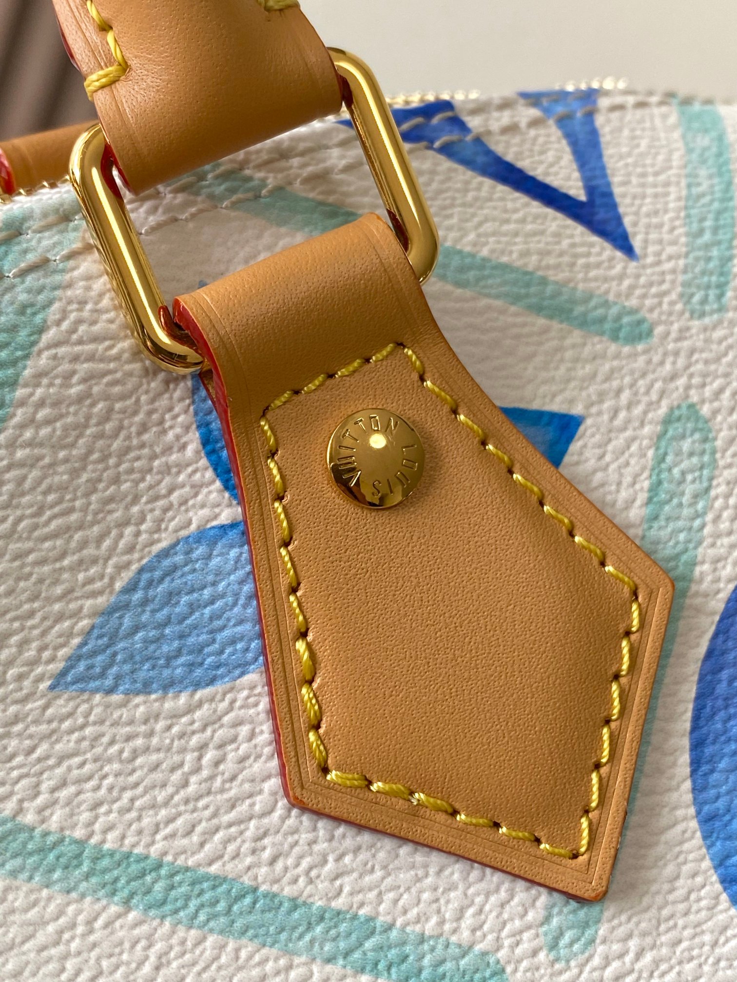 Louis Vuitton Speedy Bandoulière 25 Handbag in Blue - Image 7
