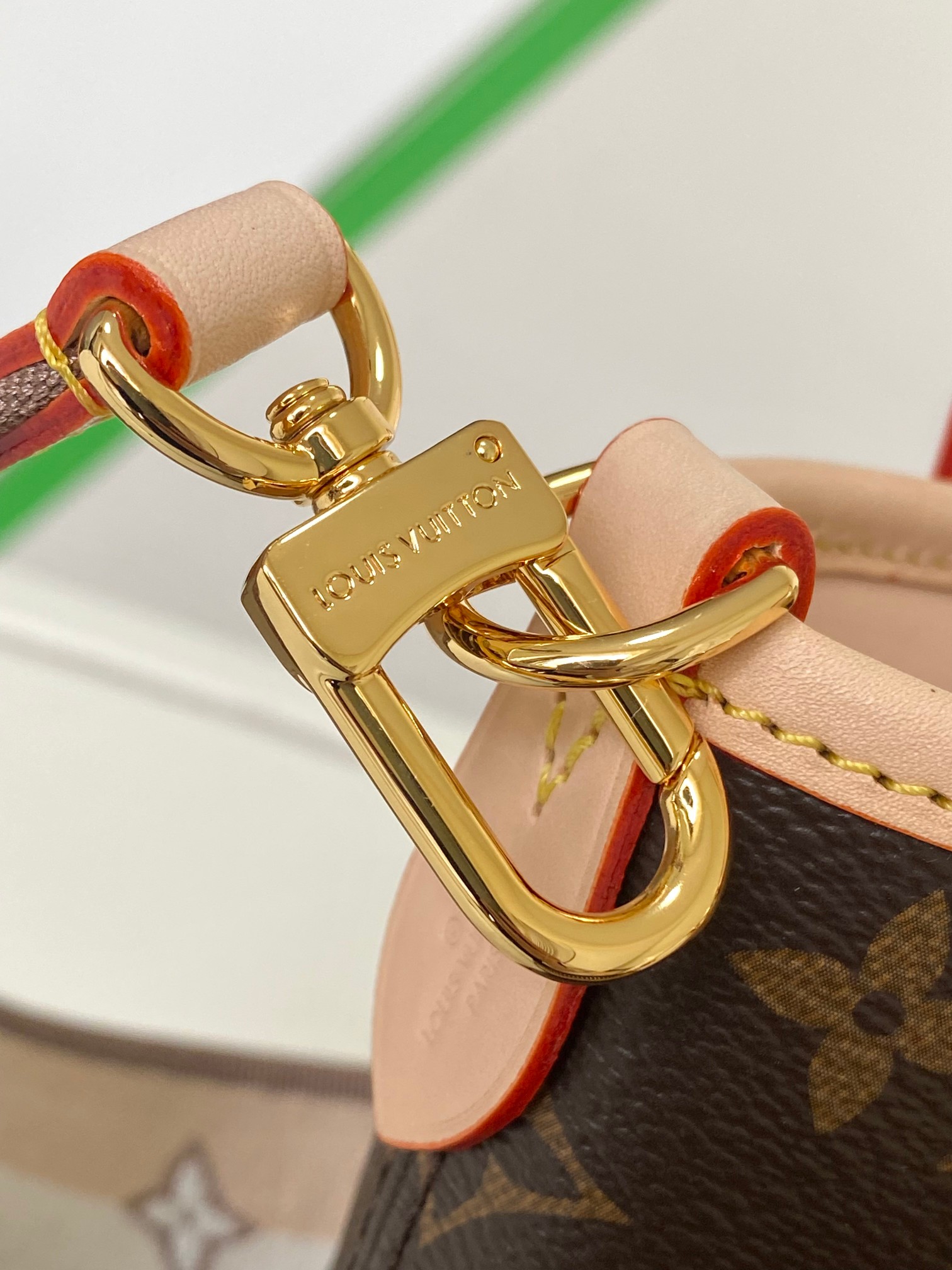Louis Vuitton Neverfull BB Tote Bag in Damier Ebene Canvas - Image 7