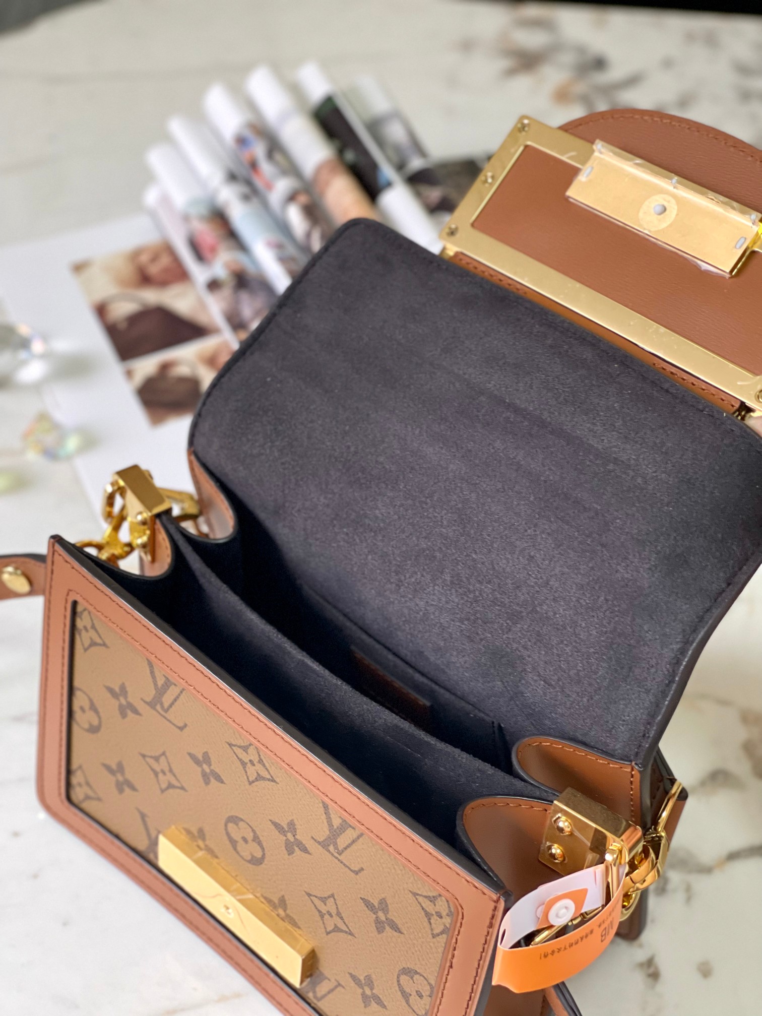 Louis Vuitton Dauphine Mini Crossbody Bag - Image 7