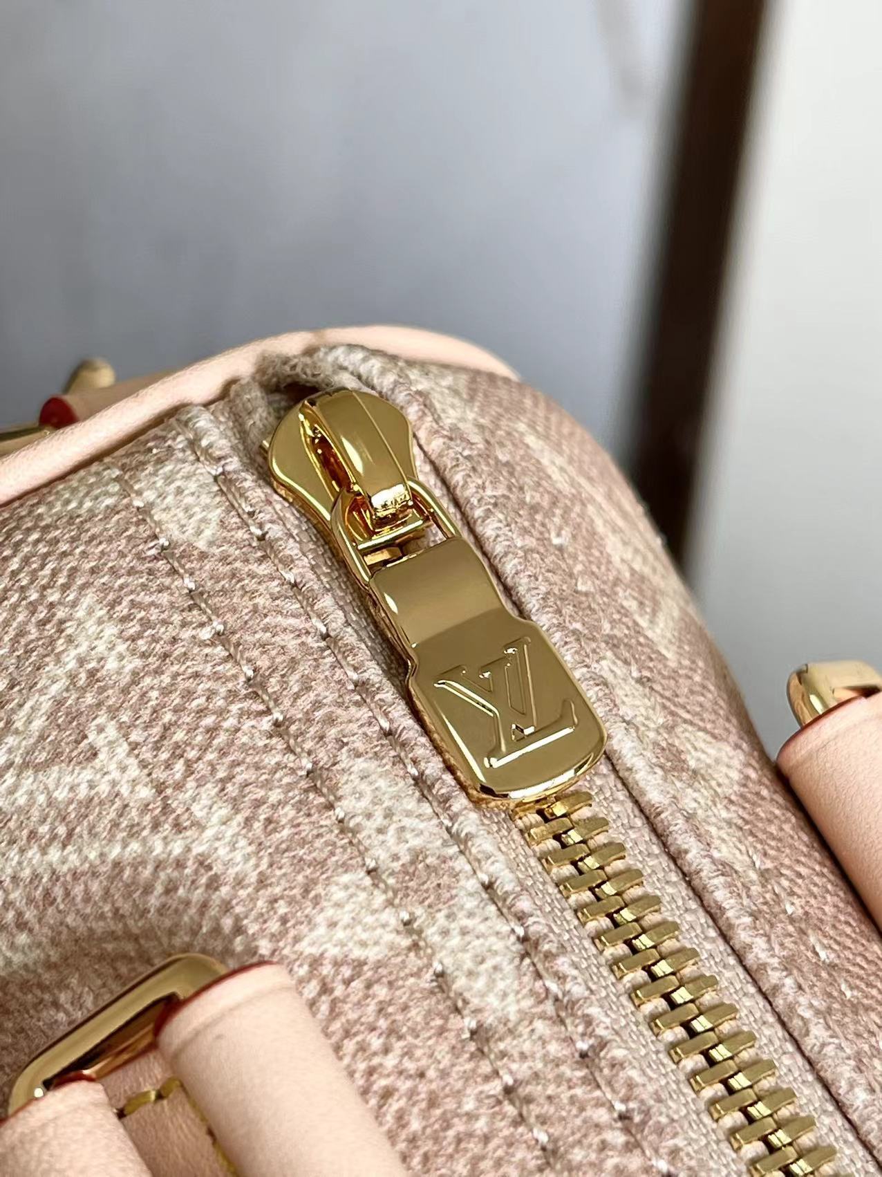 Louis Vuitton Speedy 20 Bandoulière Crossbody Bag in Meowgram Canvas - Image 7