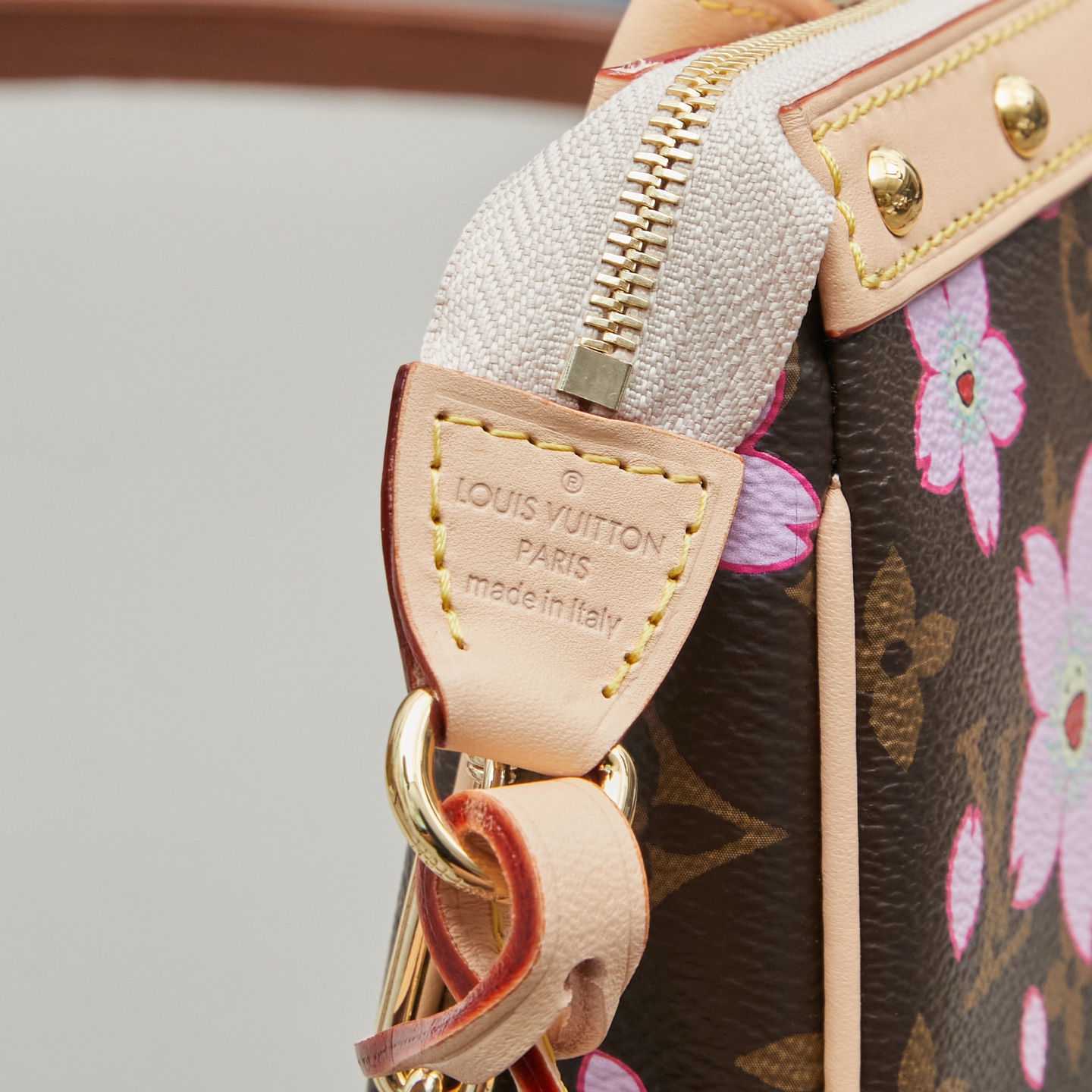 Louis Vuitton M13666 Pochette Cherry Blossom Monogram Clutch - Image 7