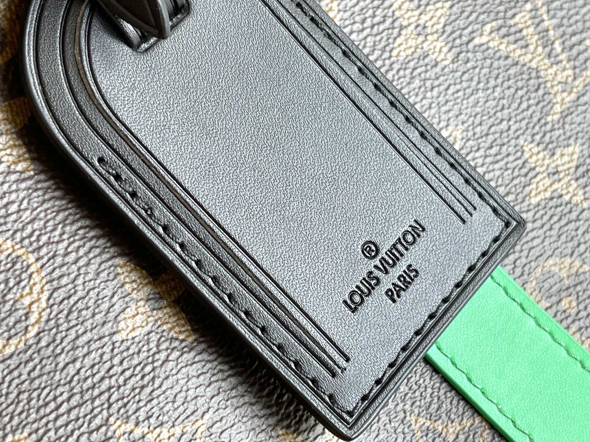 Keepall Bandoulière 50 Travel Bag in Monogram Macassar Canvas - Image 7