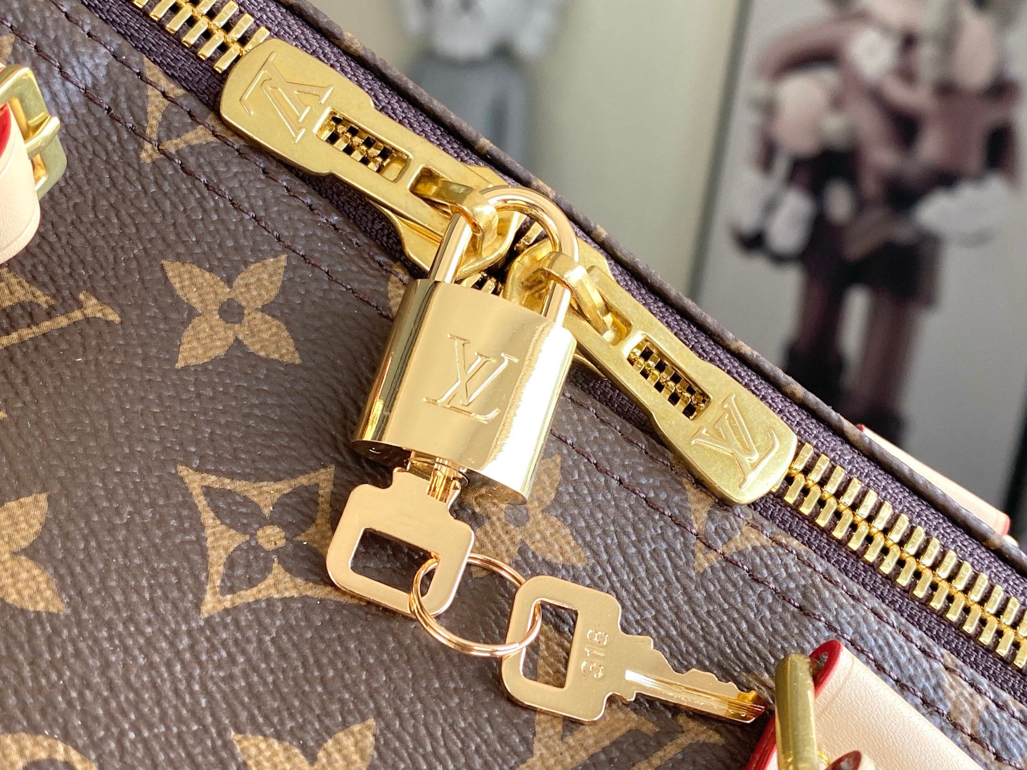 Louis Vuitton Keepall Monogram Travel Bag - Image 7