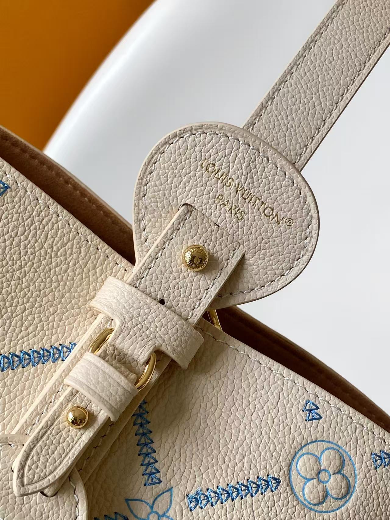 Louis Vuitton All In BB Handbag M29810 White Embroidered - Image 7