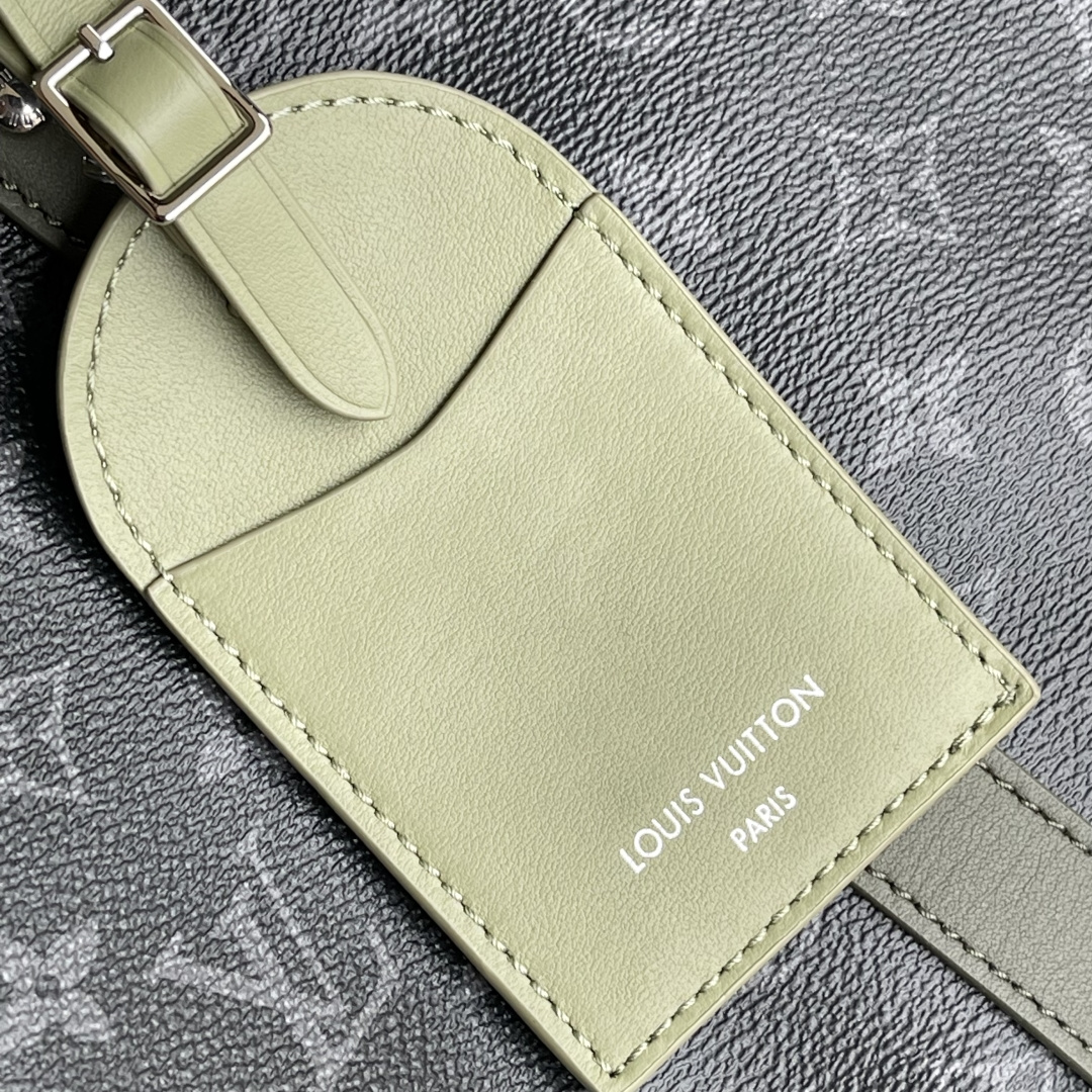Keepall Bandoulière 45 Travel Bag in Monogram Eclipse Canvas - Image 7