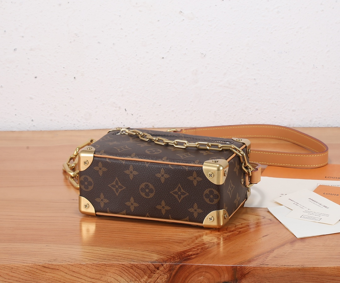 Louis Vuitton Mini Soft Trunk Chain Bag, Model M68906 - Image 7