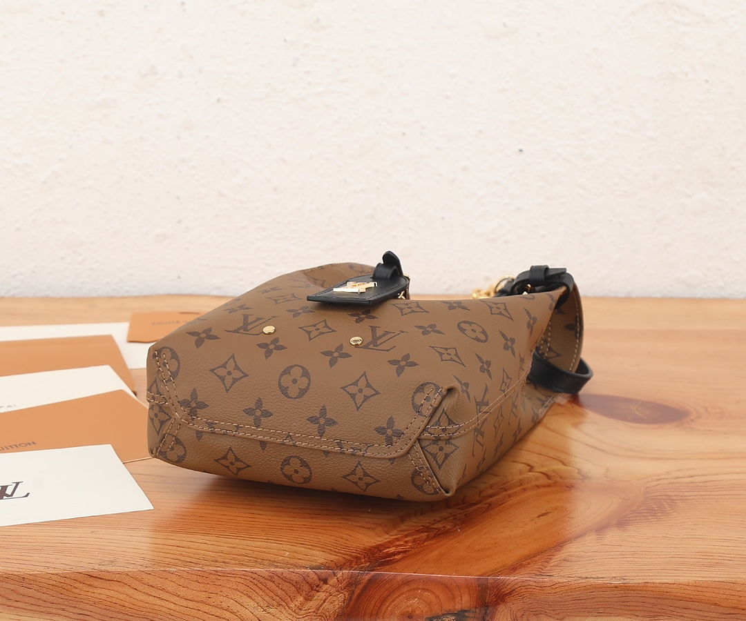 Louis Vuitton Atlantis BB Monogram Reverse Canvas Handbag - Image 7