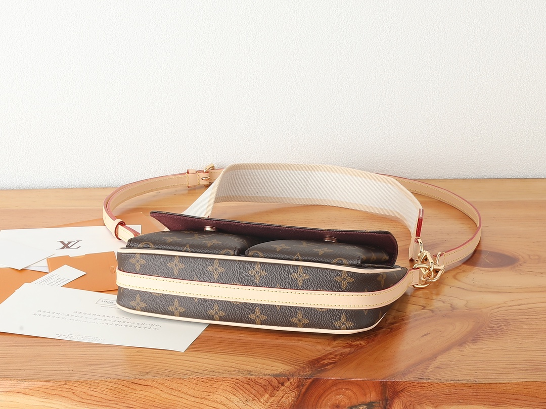 Louis Vuitton Monogram Compact Shoulder Bag M46999 - Image 7