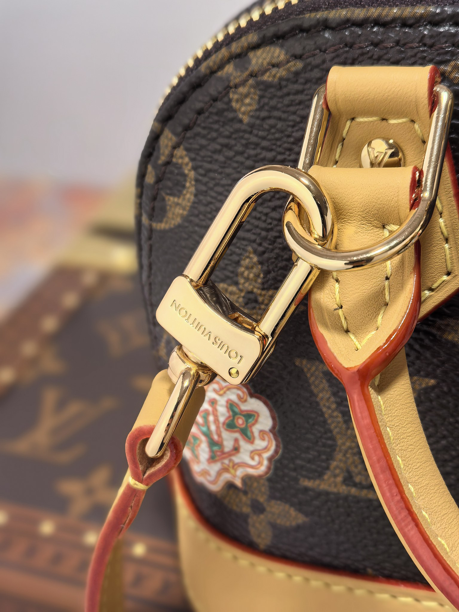 Louis Vuitton Nano Alma Vivienne Christmas Edition Handbag - Image 7