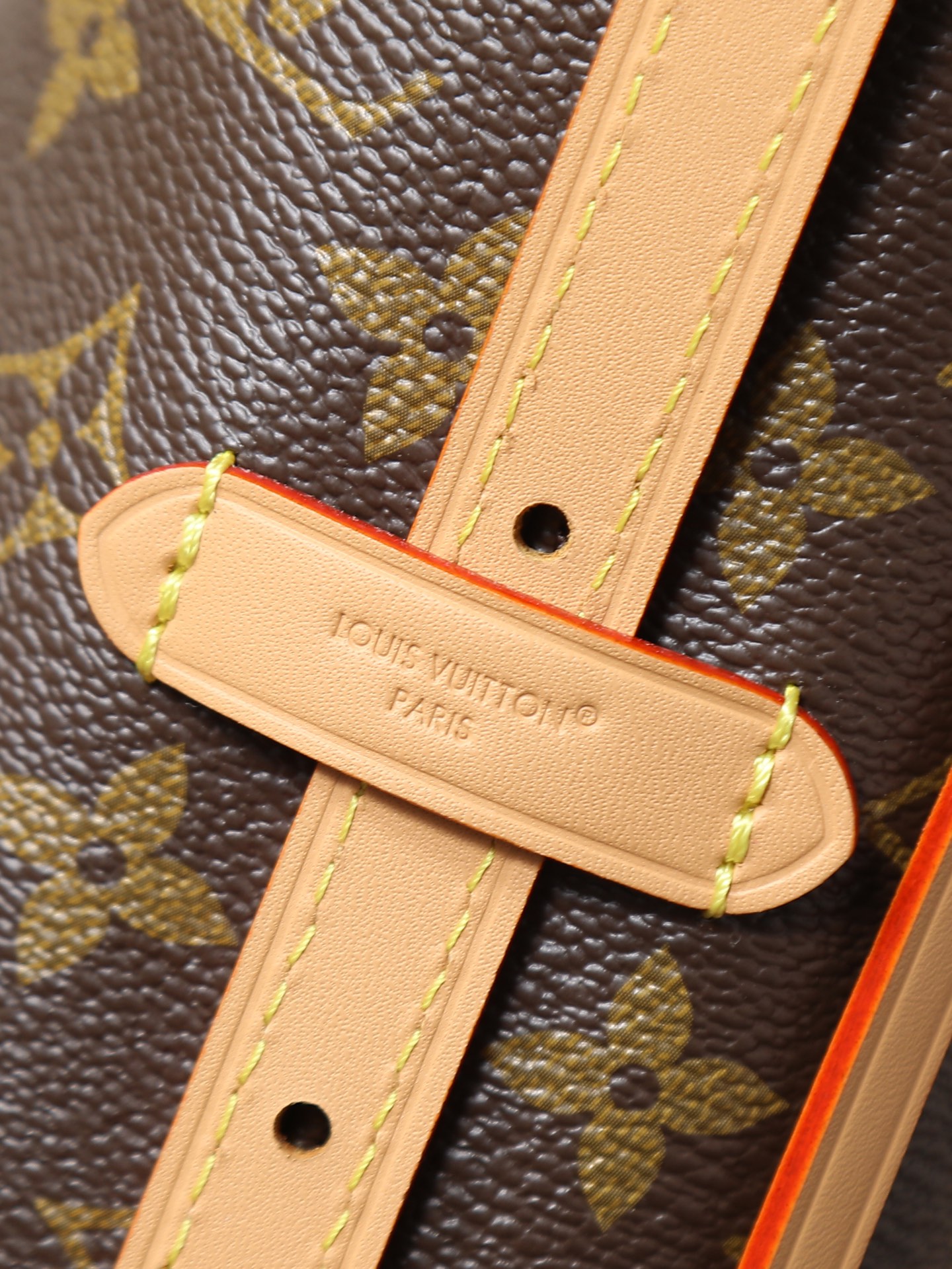 CarryAll EastWest Monogram Canvas and Leather Crossbody Bag - Image 7