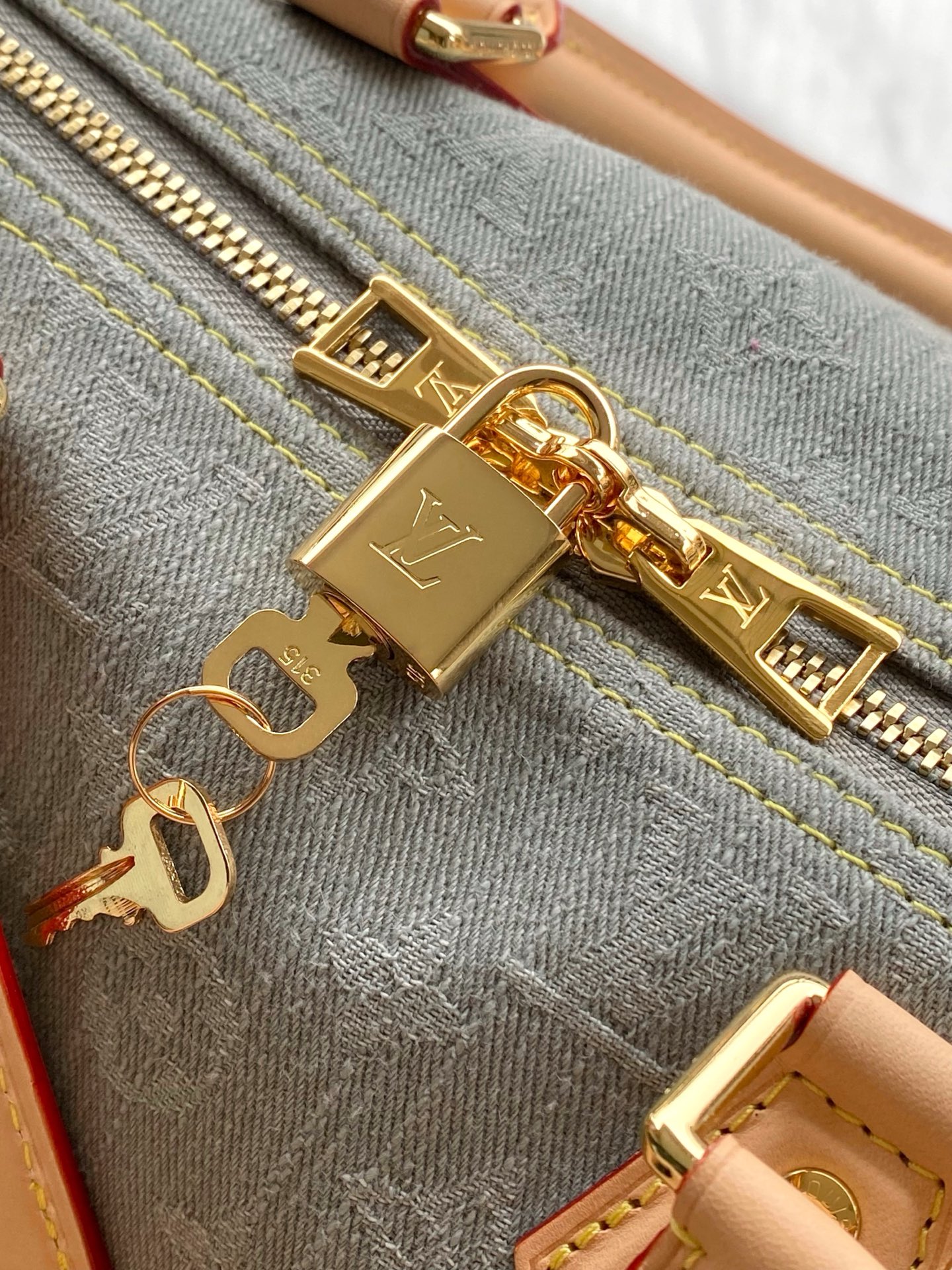 Speedy Soft 30 Handbag in Monogram Denim - Image 7