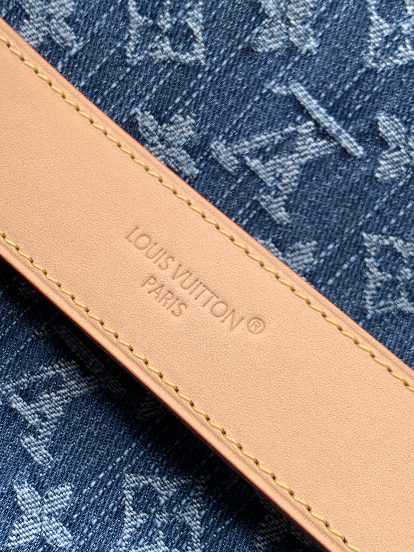 Carryall Cargo Small Denim Handbag - Image 7