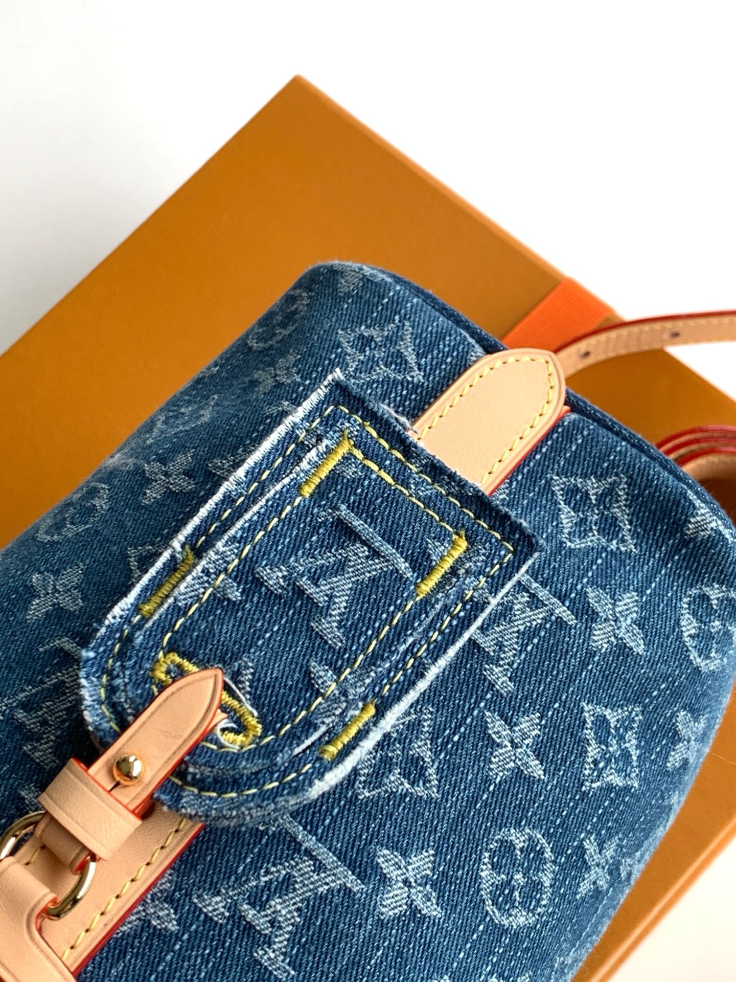 Louis Vuitton All In BB Denim Rendez-Vous Handbag - Image 7