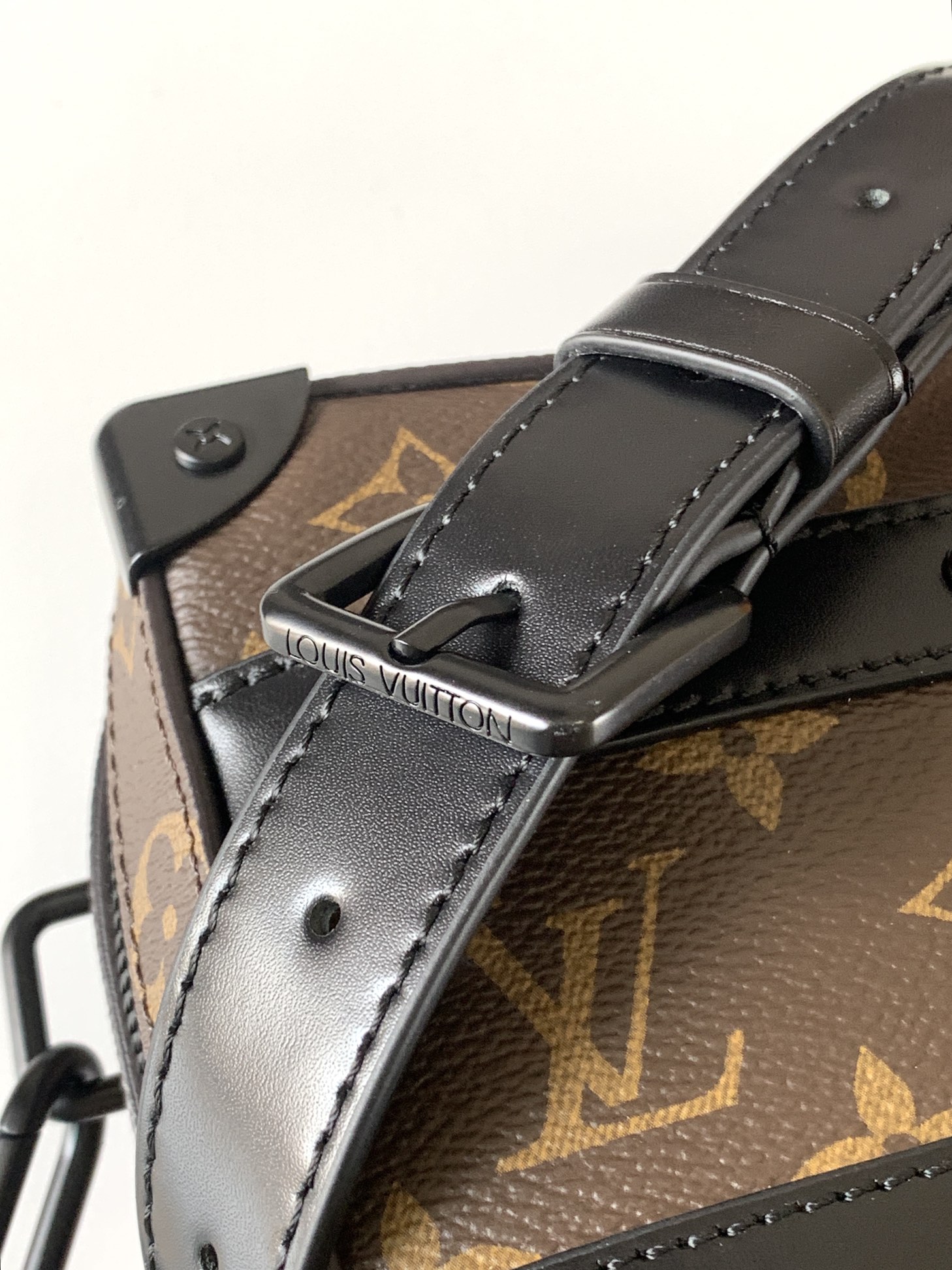 Louis Vuitton Handle Soft Trunk Bag in Monogram Macassar Canvas - Image 7