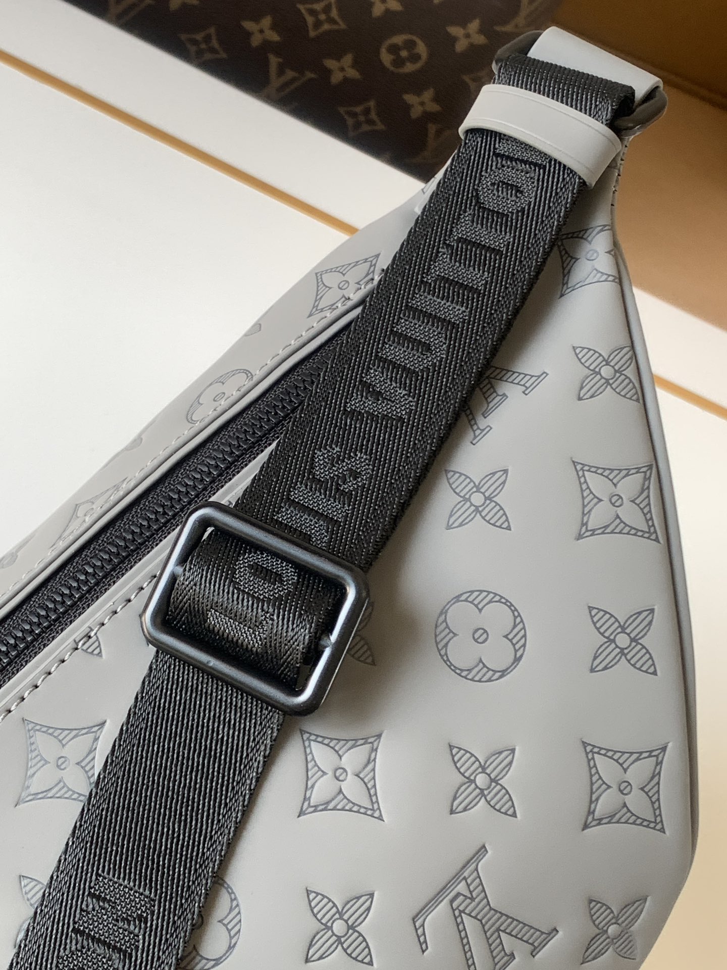 Discovery Belt Bag in Monogram Shadow Leather - Image 7