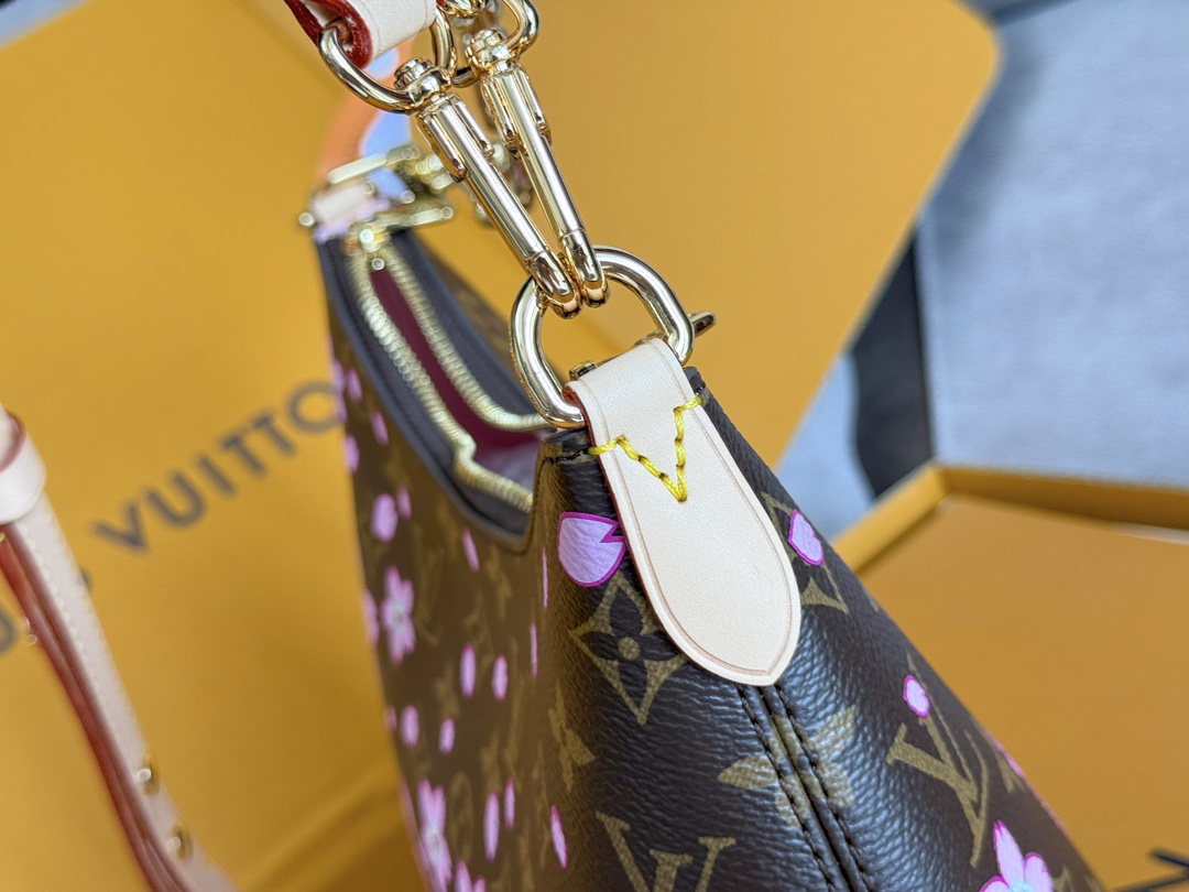 Louis Vuitton x Takashi Murakami Boulogne Shoulder Bag M13265 Cherry Blossom - Image 7