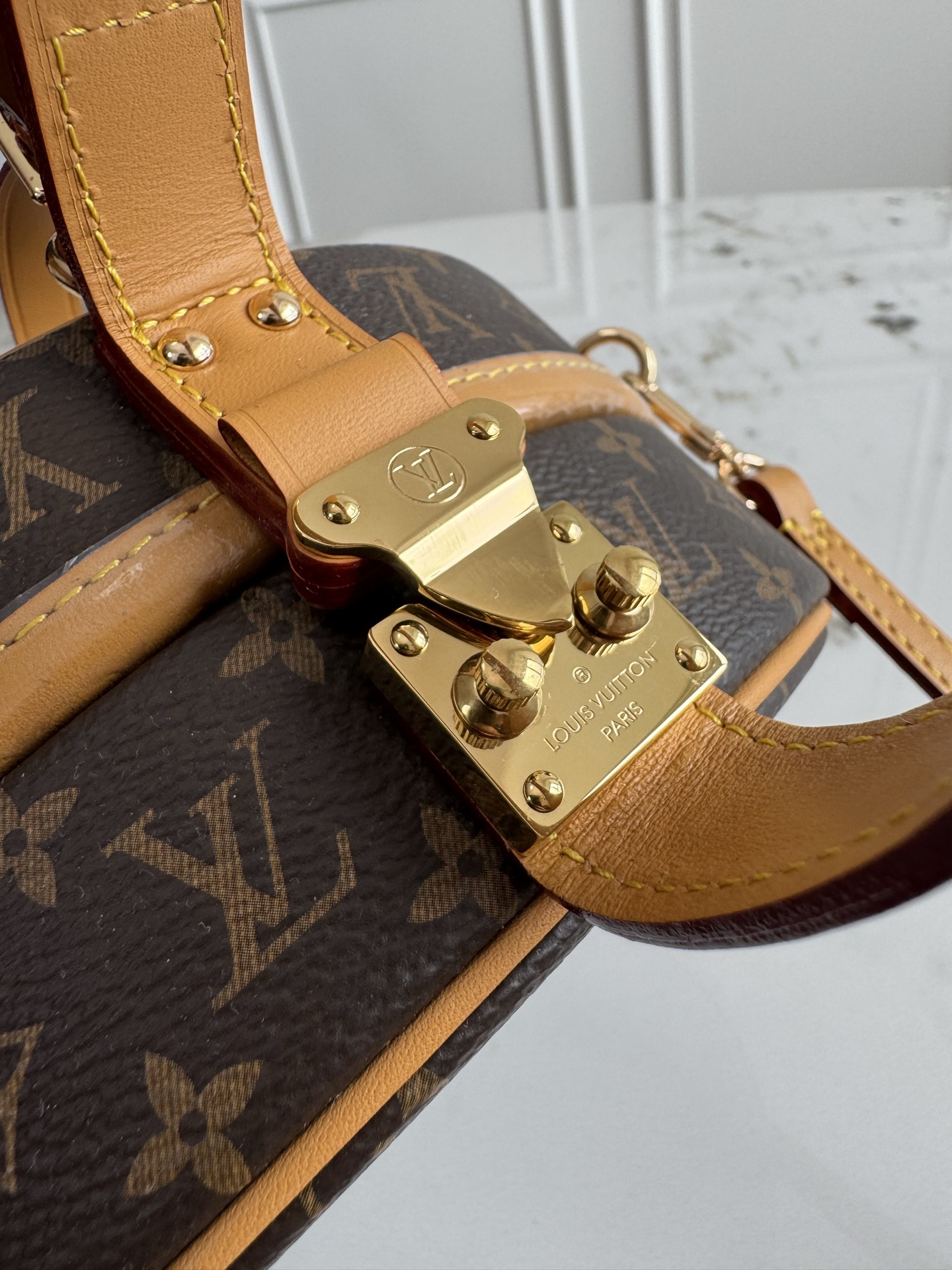 Louis Vuitton Hat Box-Inspired Mini Bag N43510 - Image 7