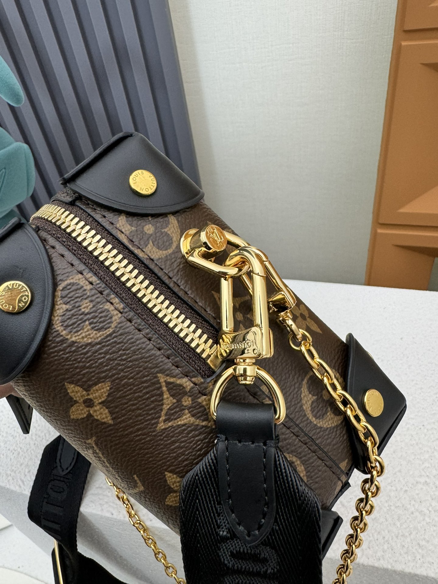 Louis Vuitton Petite Malle Souple Monogram Crossbody Bag - Image 7