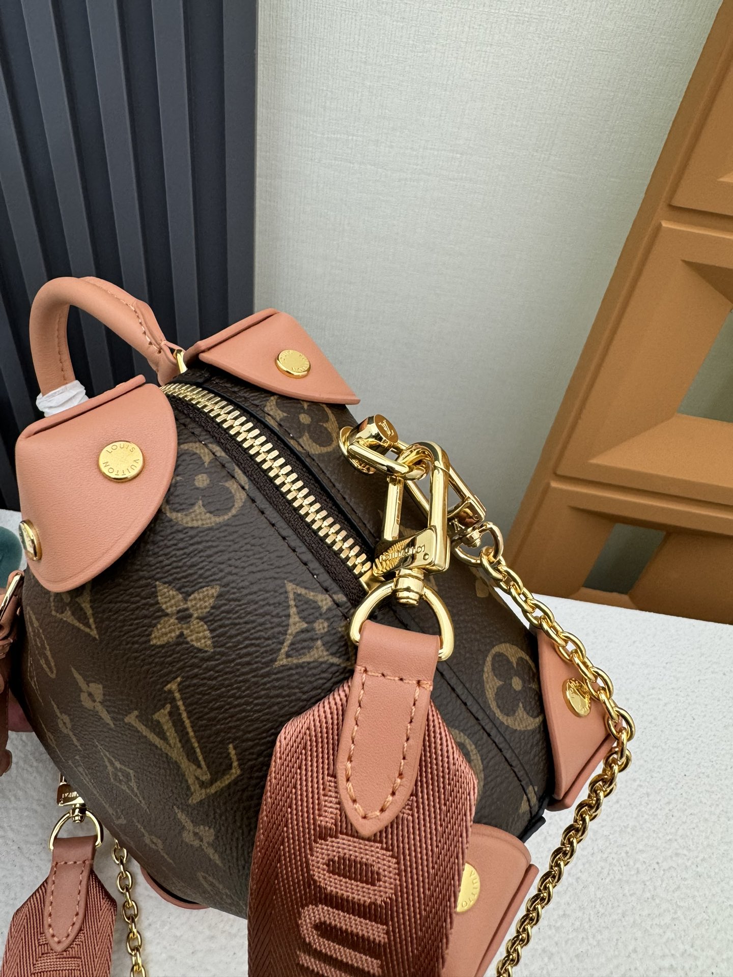 Louis Vuitton Petite Malle Souple Monogram Canvas Crossbody Bag - Image 7