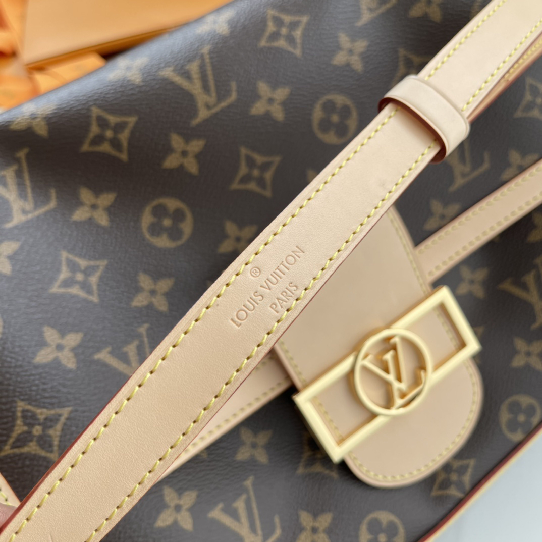 Louis Vuitton Dauphine Soft Large Handbag - Image 7