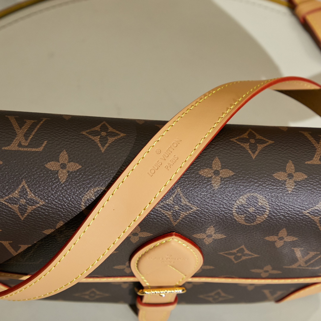Diane M45985 Monogram Canvas Shoulder Bag - Image 7