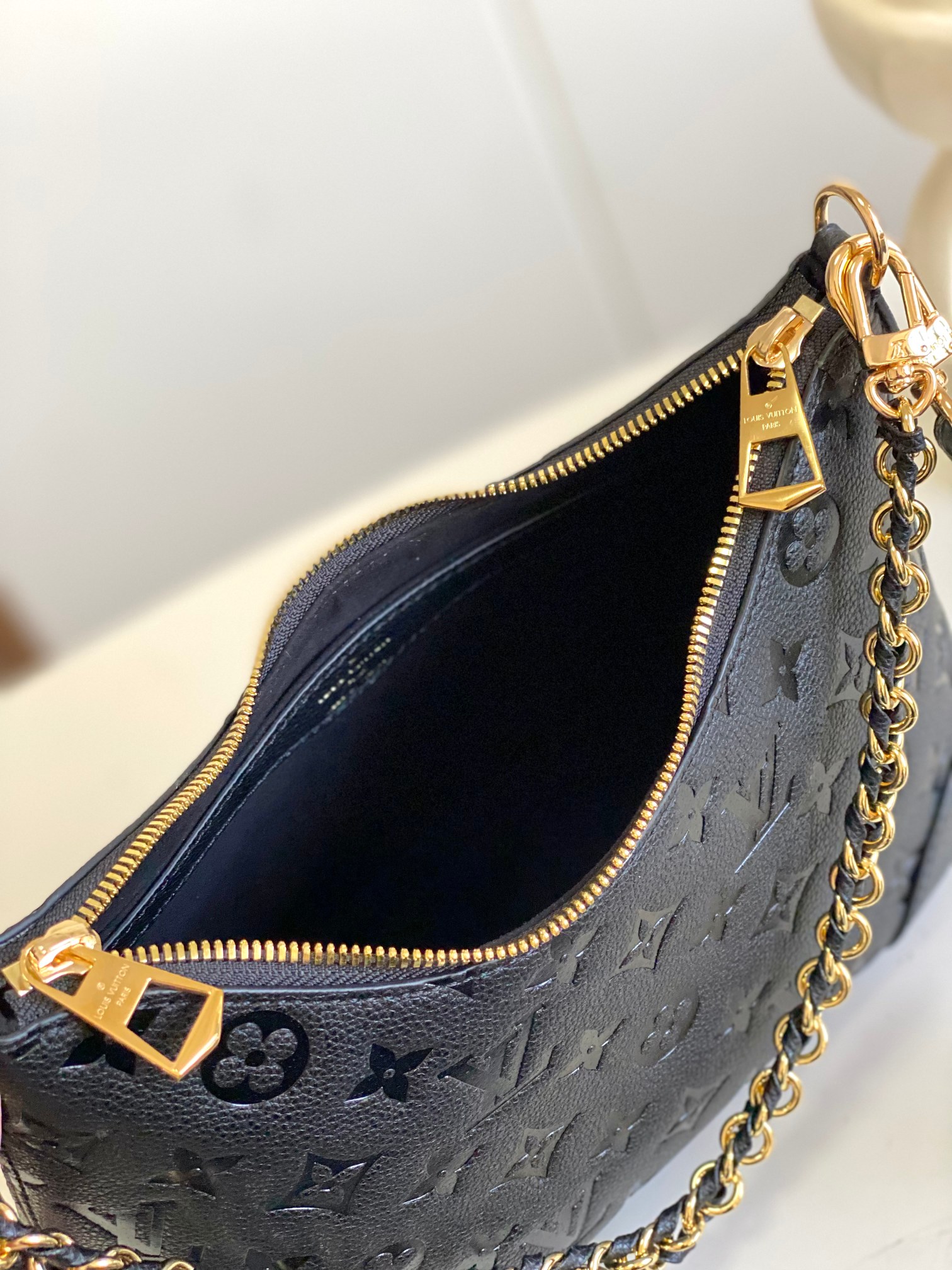 Louis Vuitton Boulogne Monogram Empreinte Leather Handbag - Image 7